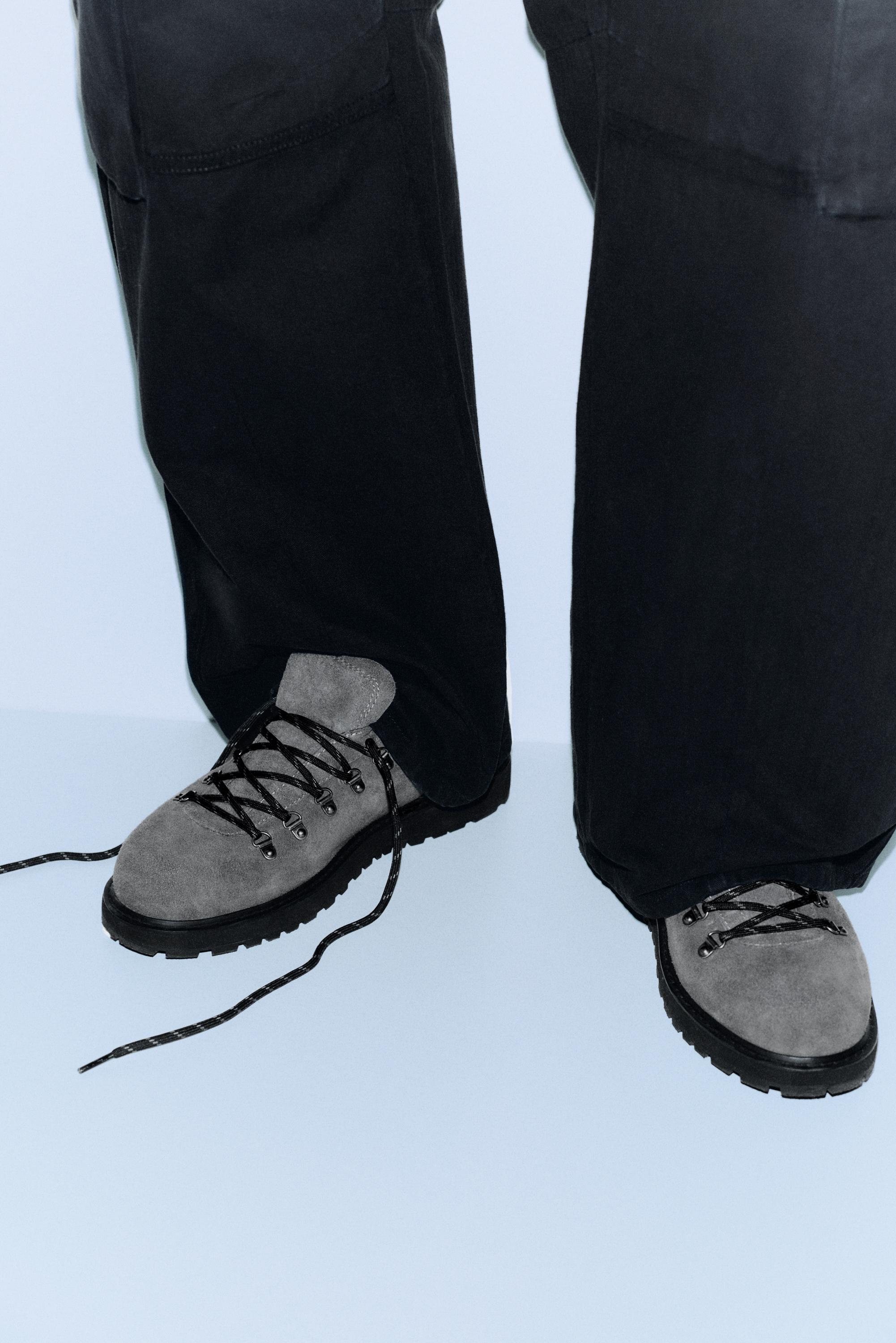 Chaussures Trekking En Cuir