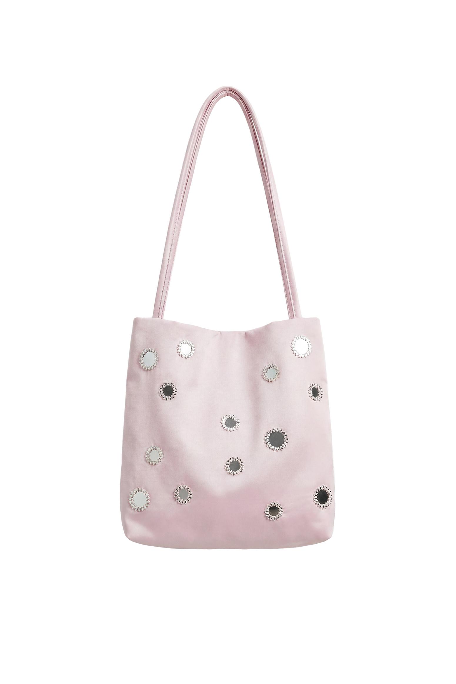Mirror shoulder bag — Pink