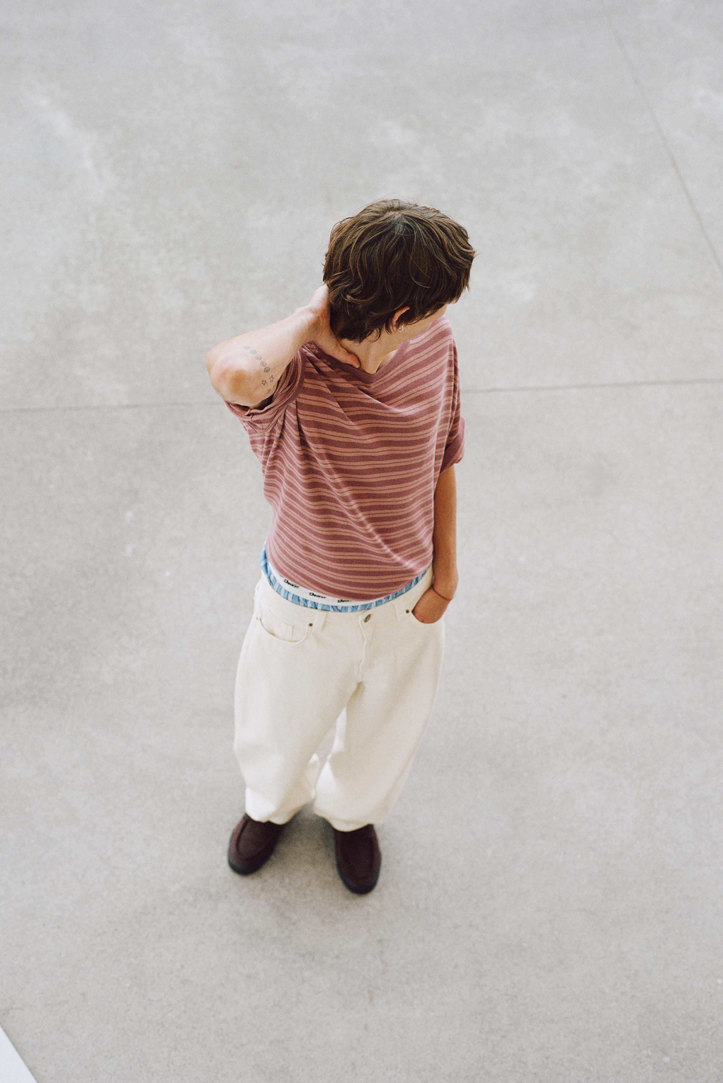 Baggy balloon jeans — White