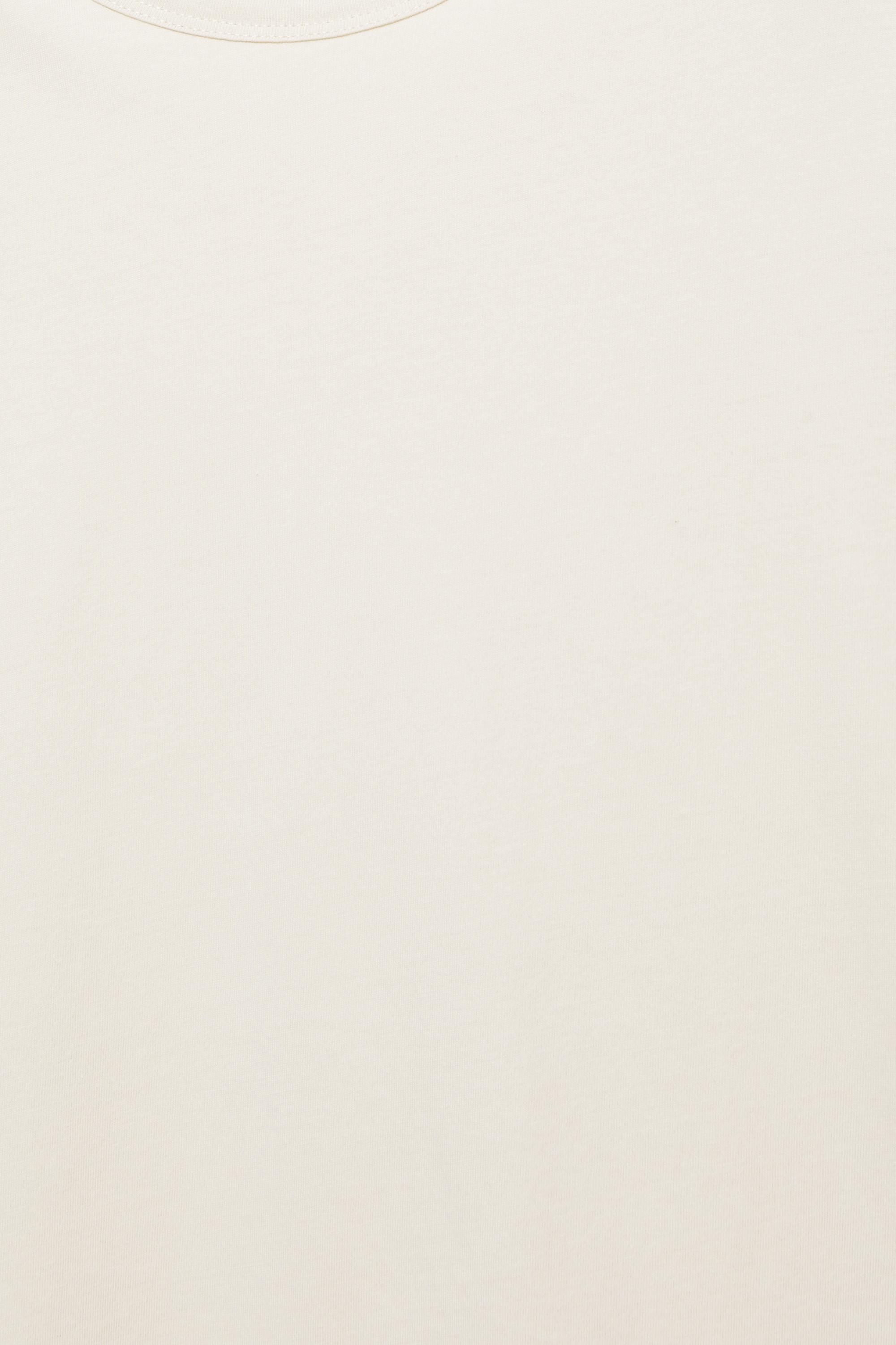 Slim fit basic T-shirt — Butter