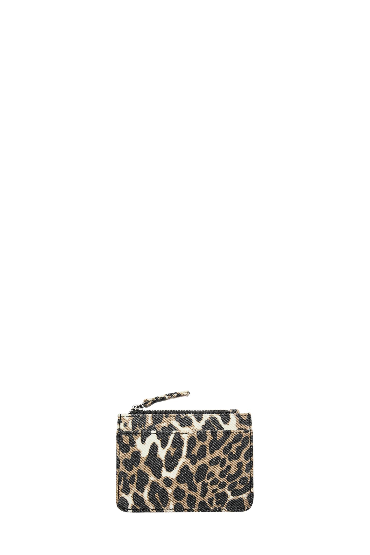 Leopard print card holder — Leopard