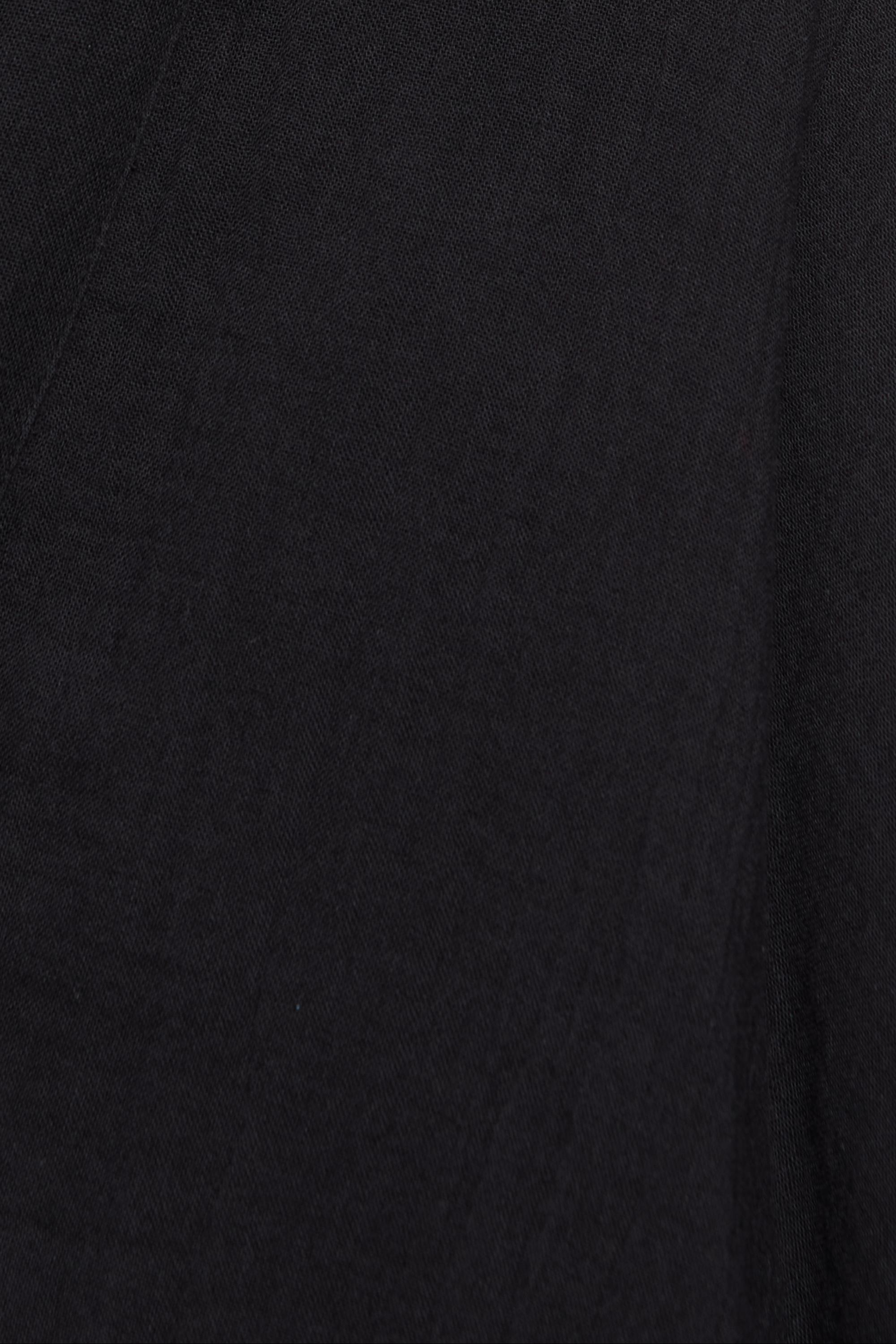 Short chiffon kimono — Black