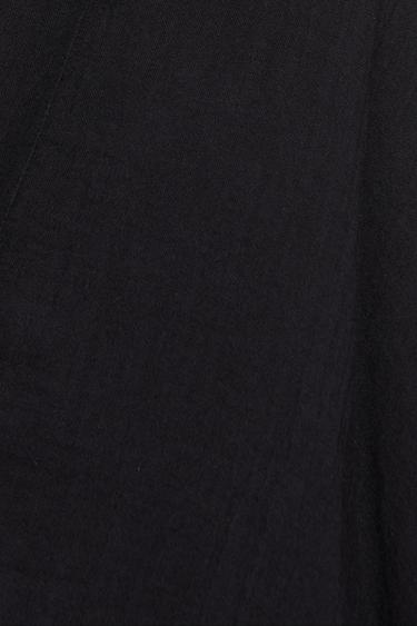 Short voile tunic — Black 8