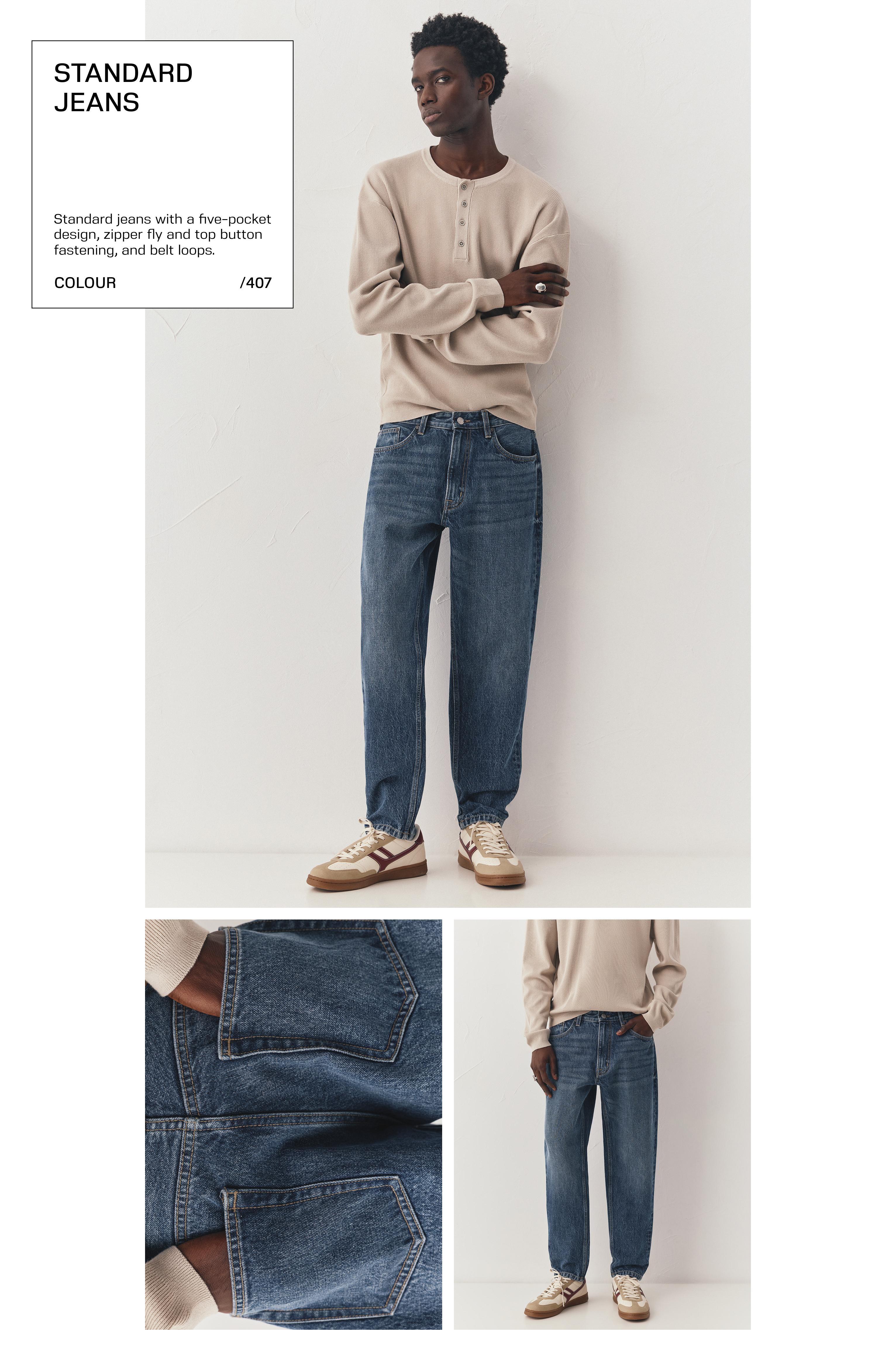 Standard jeans — Dark blue