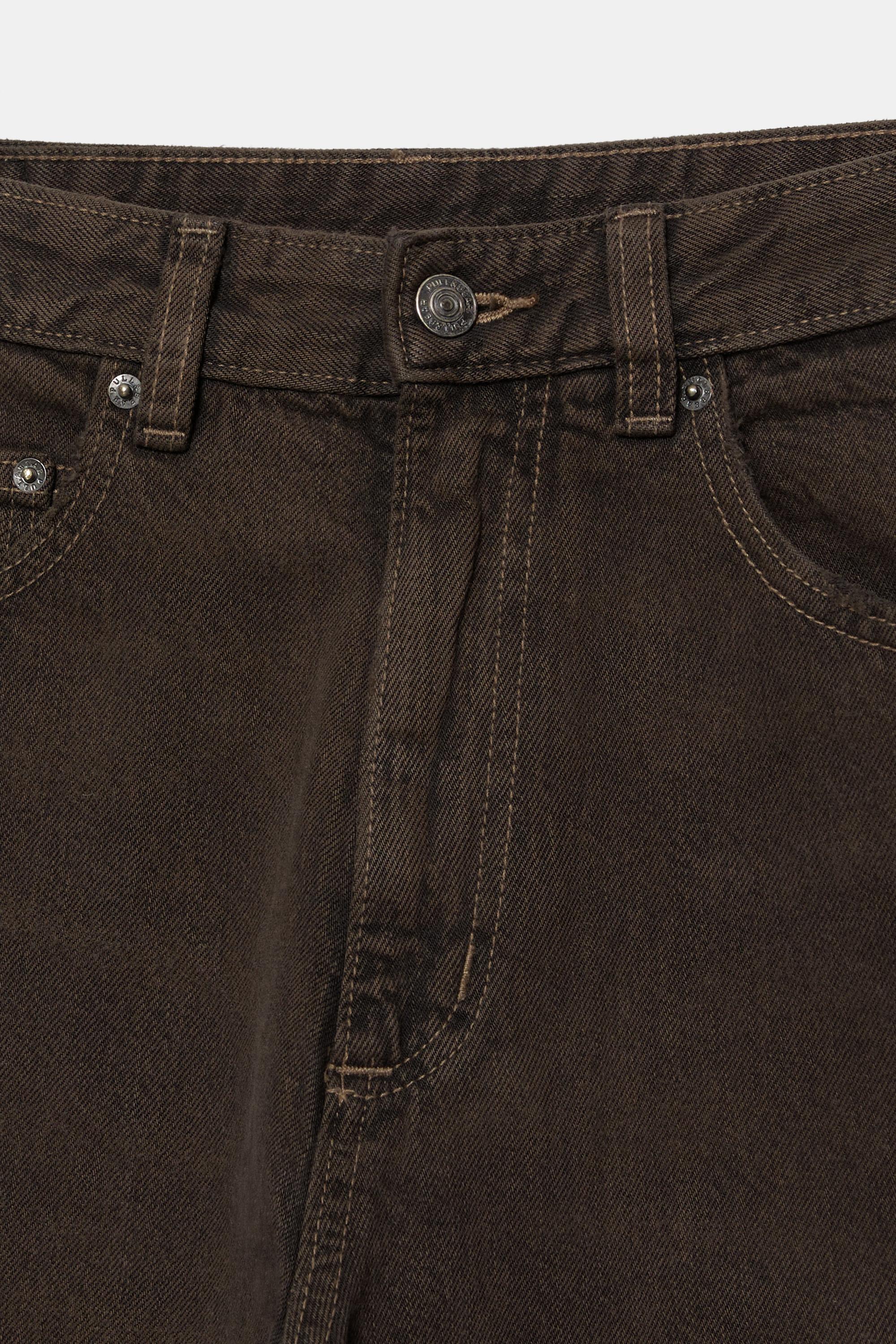 Wide-leg jeans — Rust