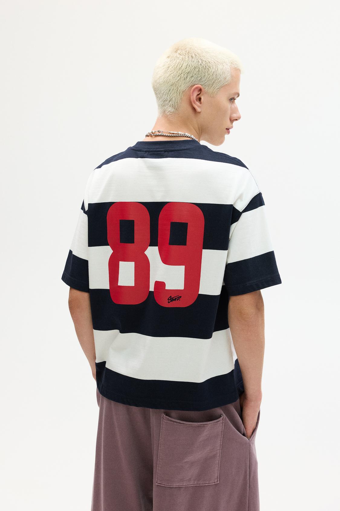 Camisa Ropa De Deporte Pull And Bear Camiseta NFL San Francisco