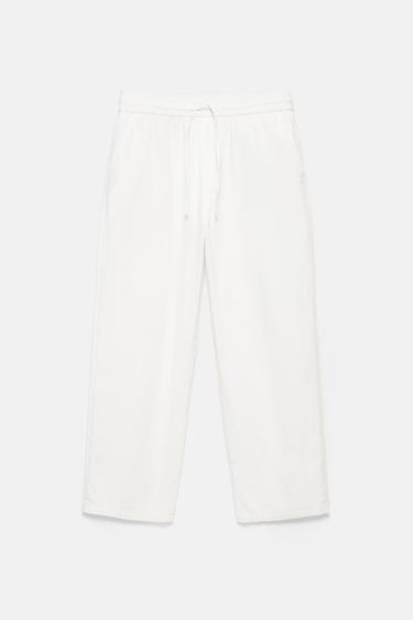 Denim joggers — Ecru 6
