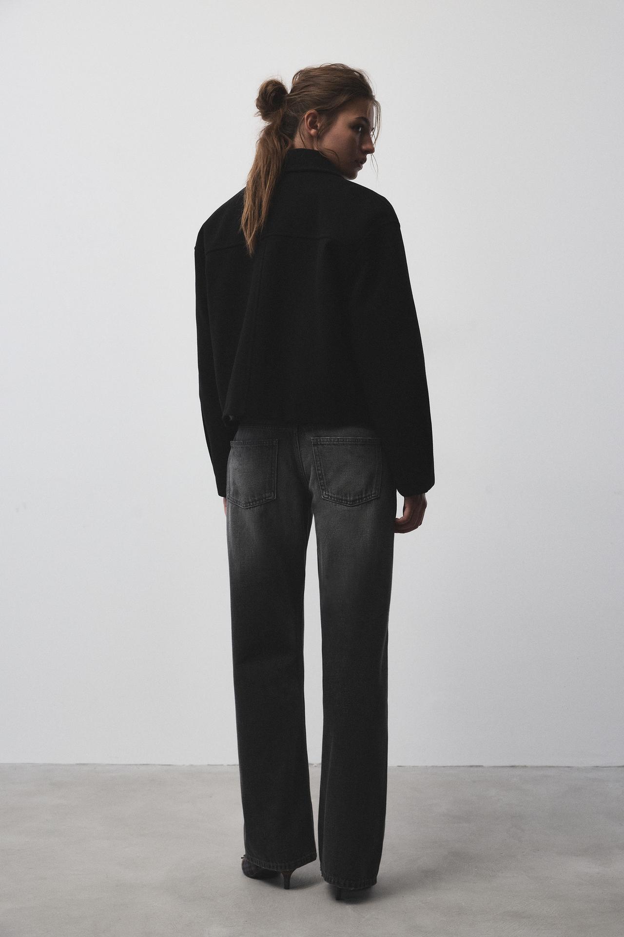 Felt jacket — Black