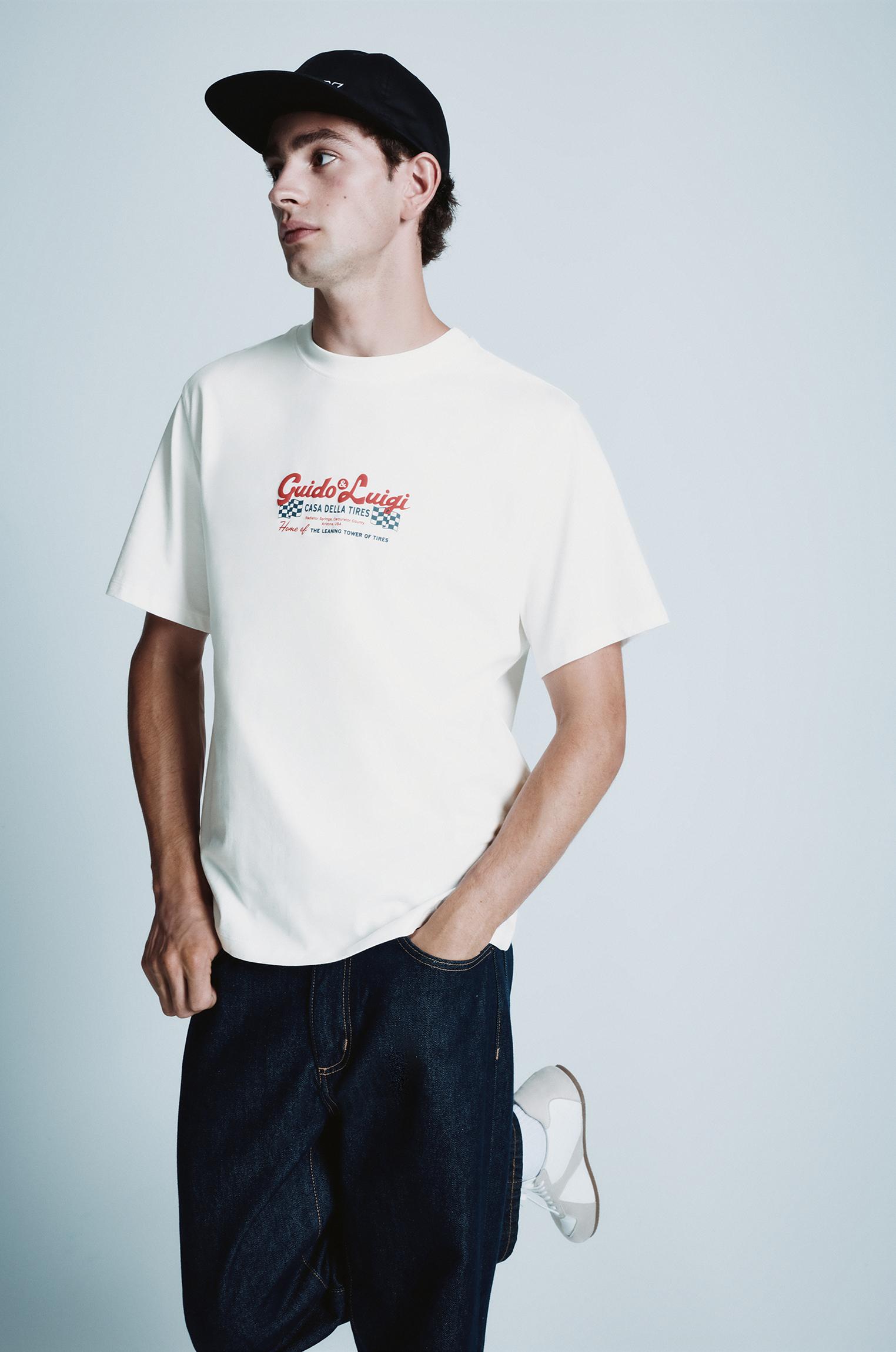 Cars regular fit T-shirt — Off white