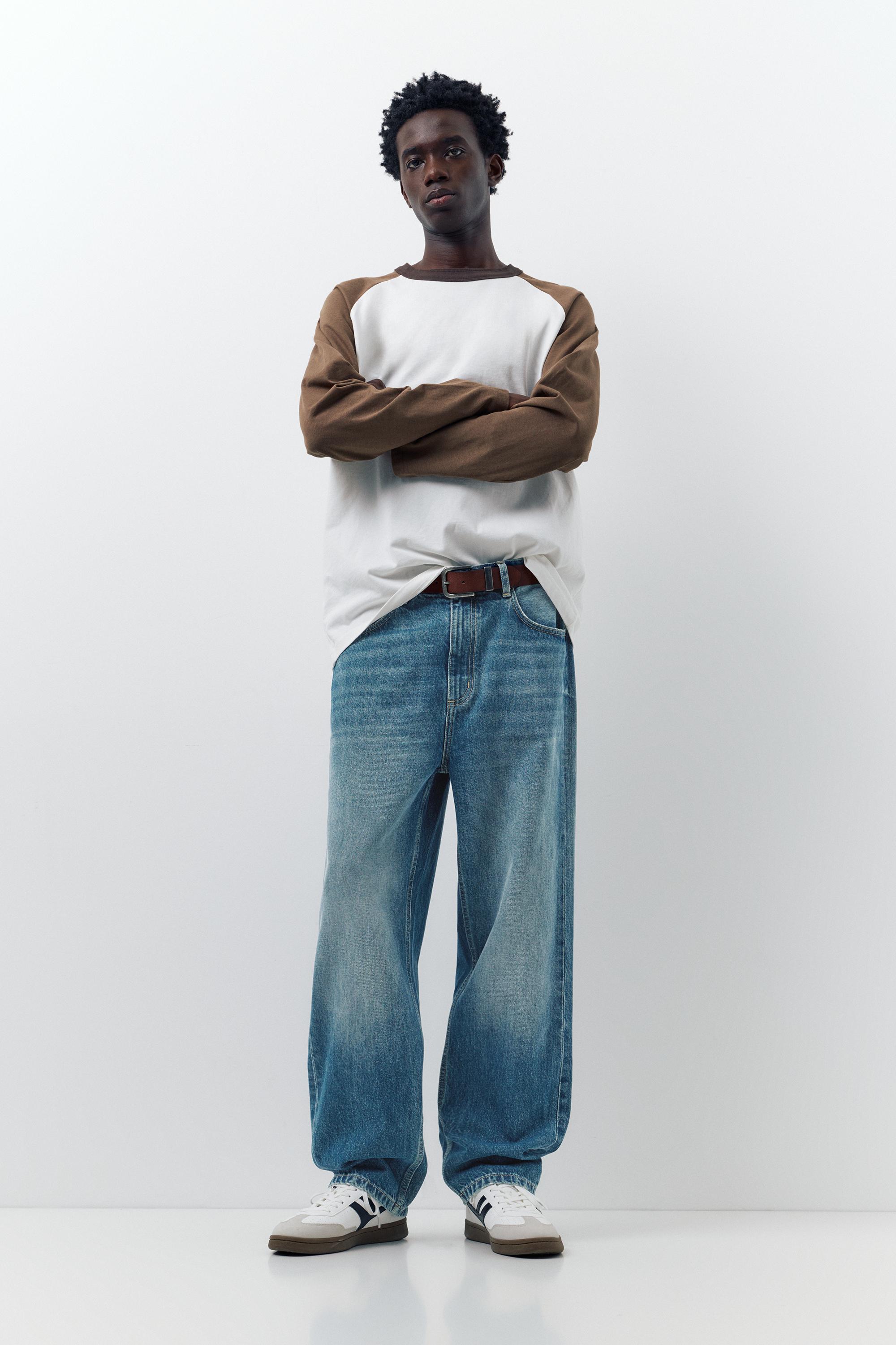 Baggy jeans — Medium blue