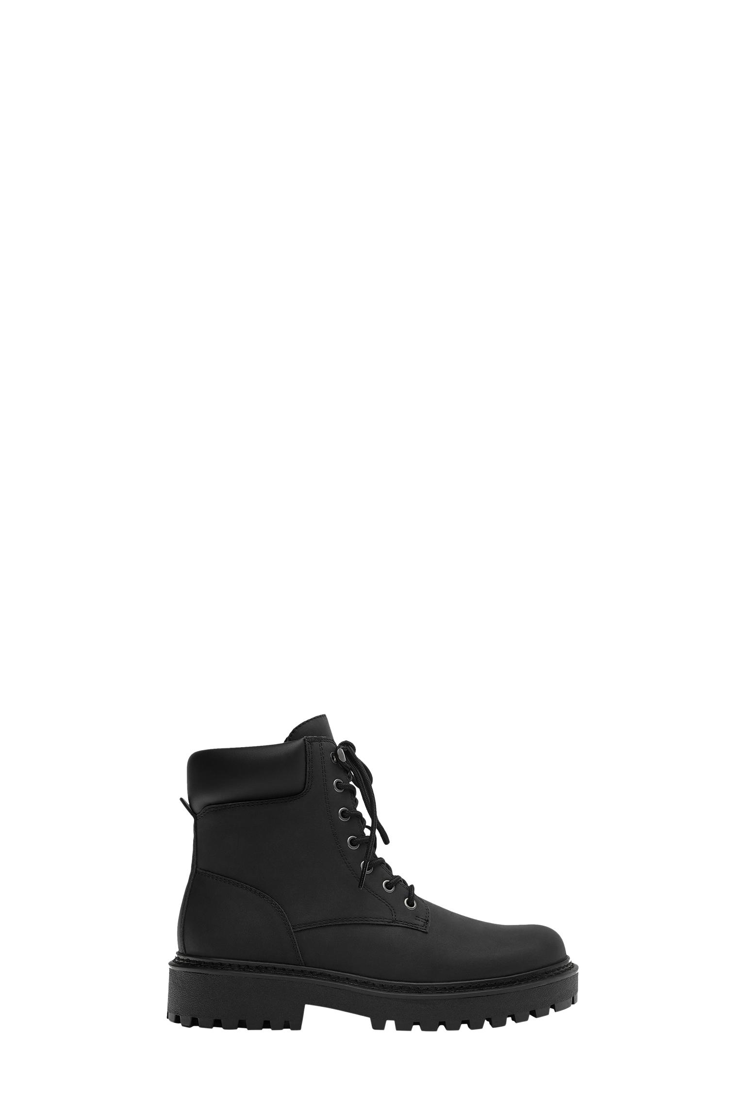 STWD lace-up boots — Black