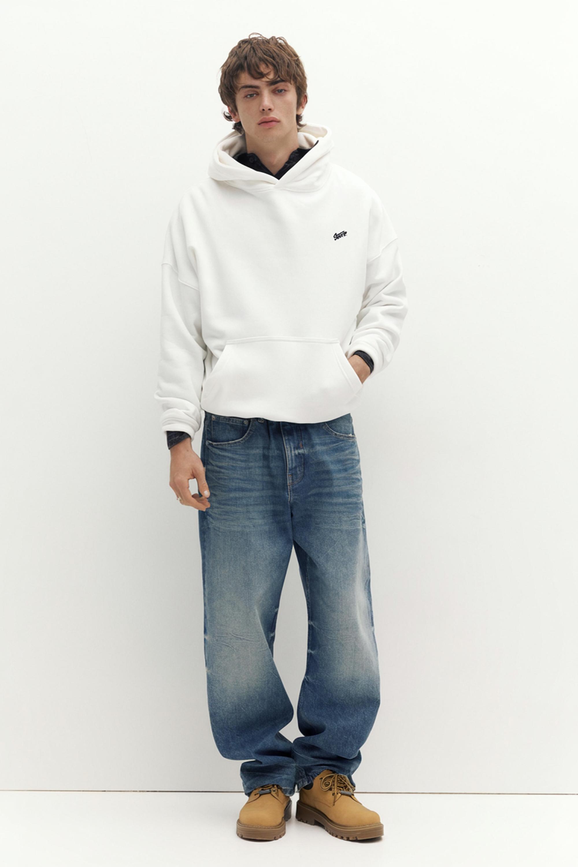 STWD kapüşonlu sweatshirt - Görsel 12