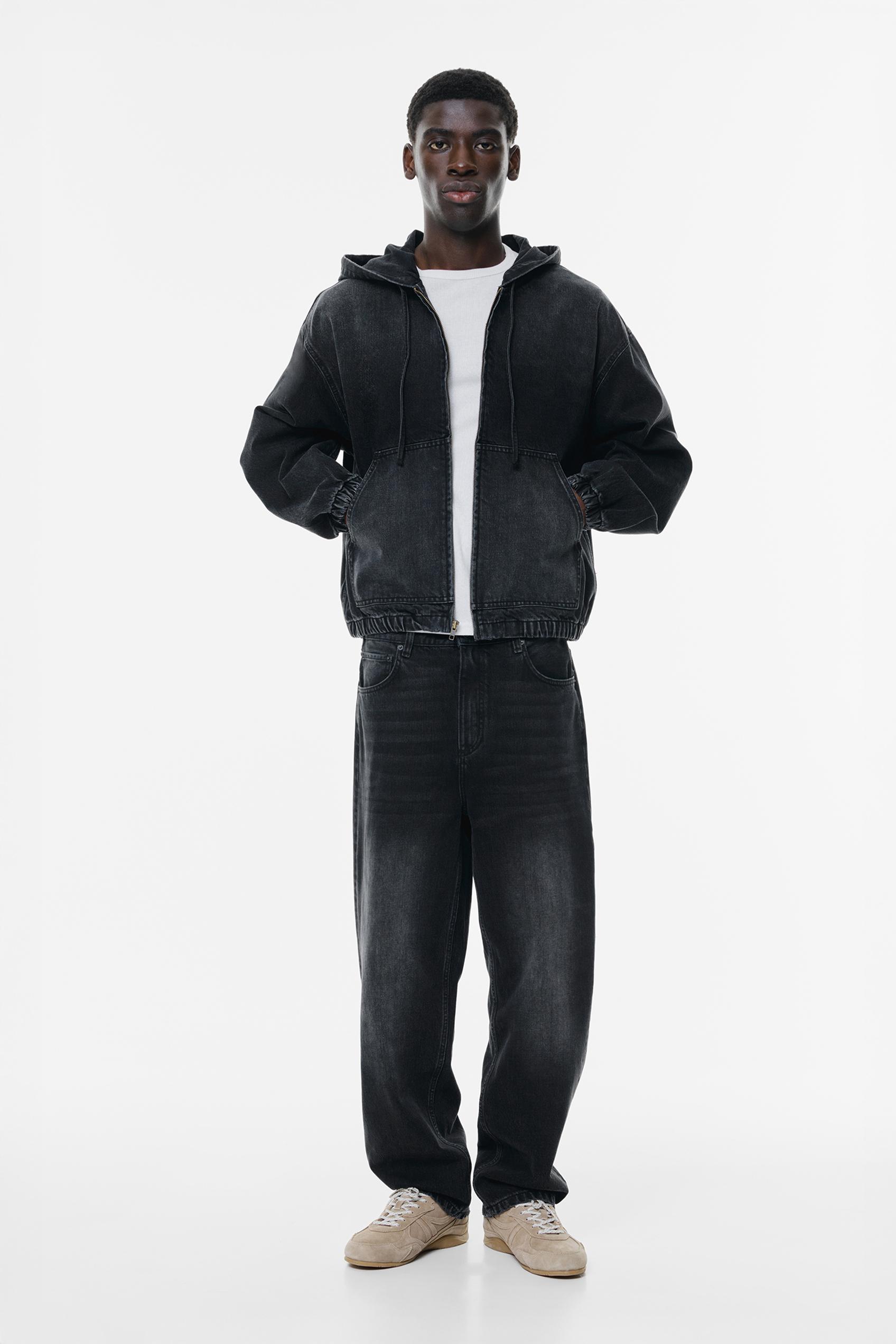 Baggy jeans — Faded black