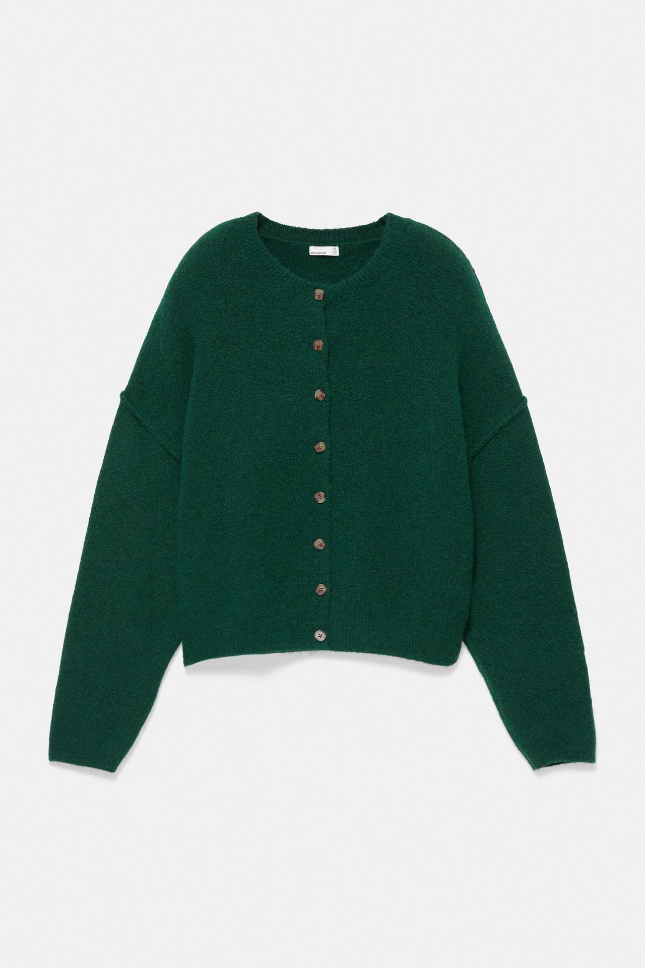 Soft touch cardigan — Bottle