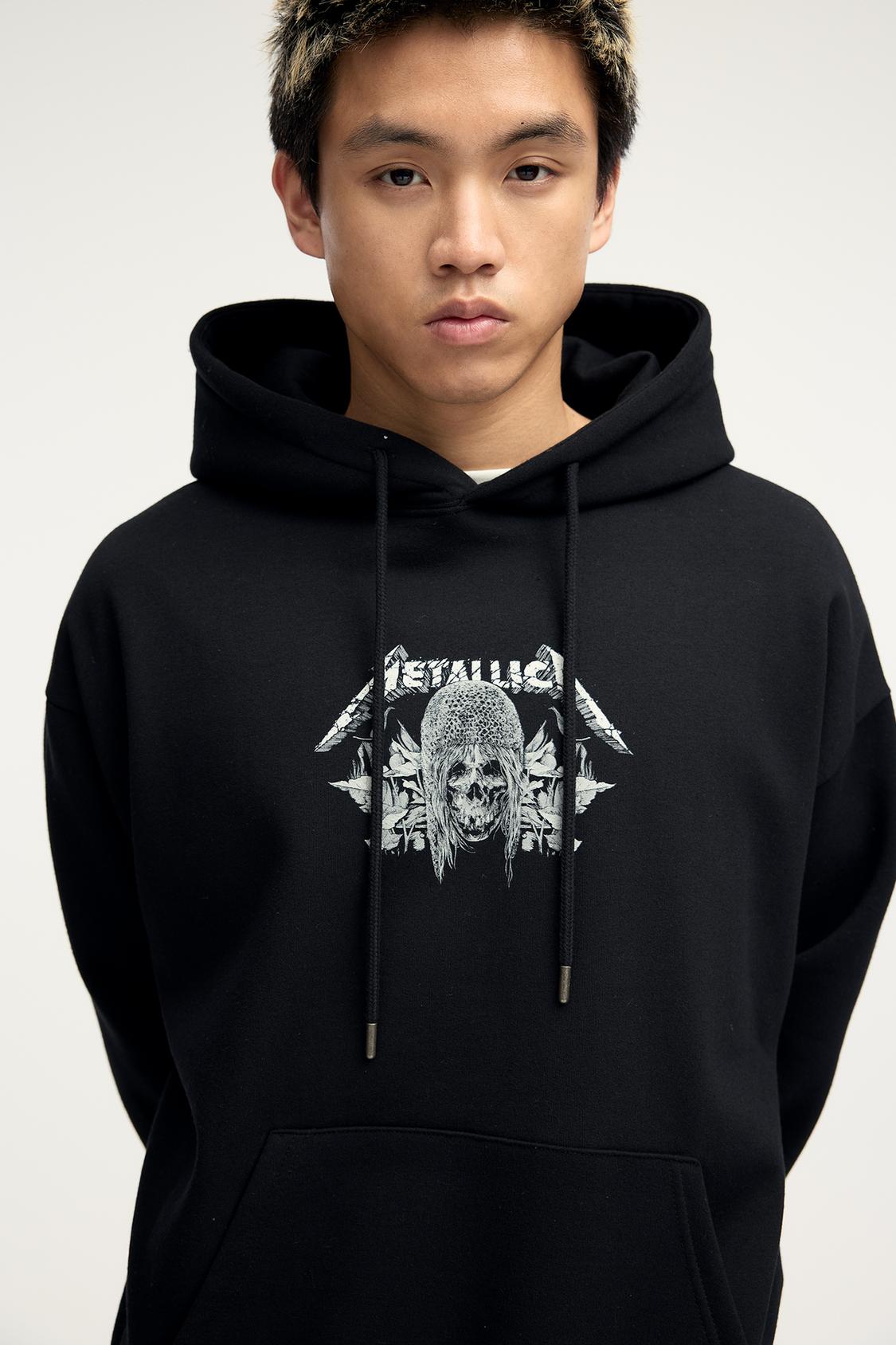 Metallica Band Sudadera Metallica Pull And Bear Lizenzierter