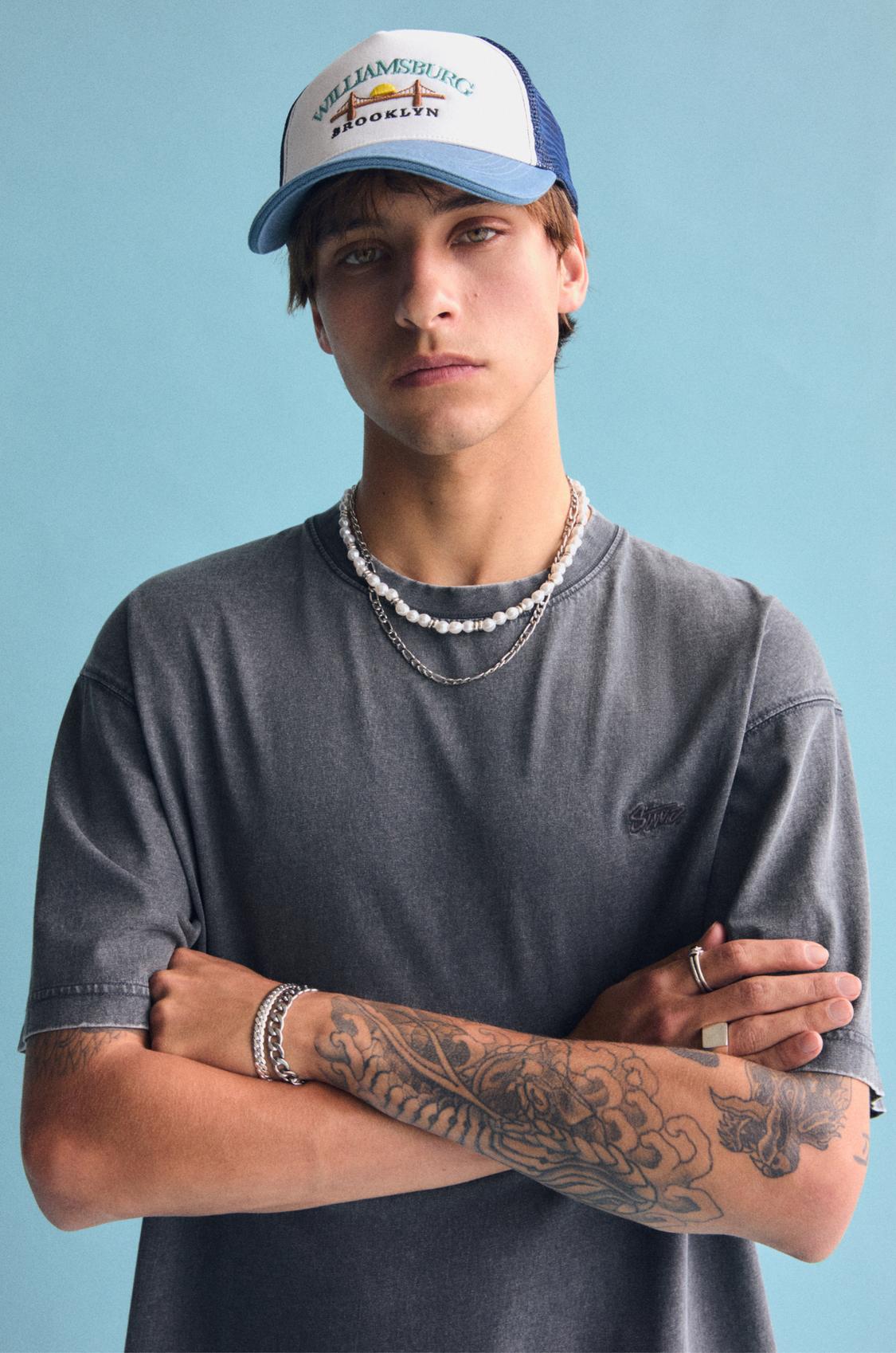 STWD-T-Shirt Patches - PULL&BEAR