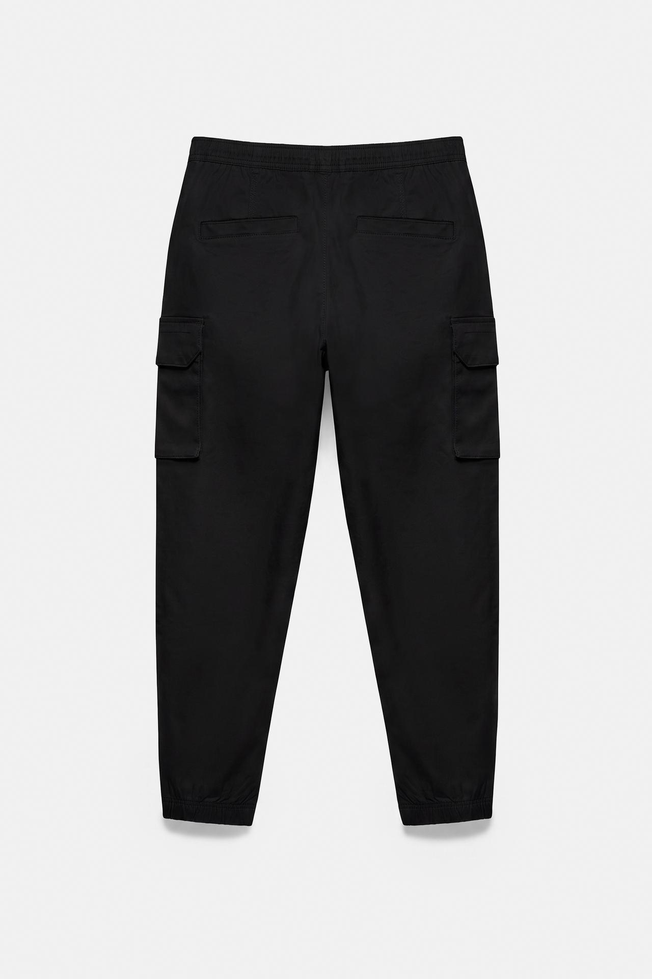 Cargo joggers — Black