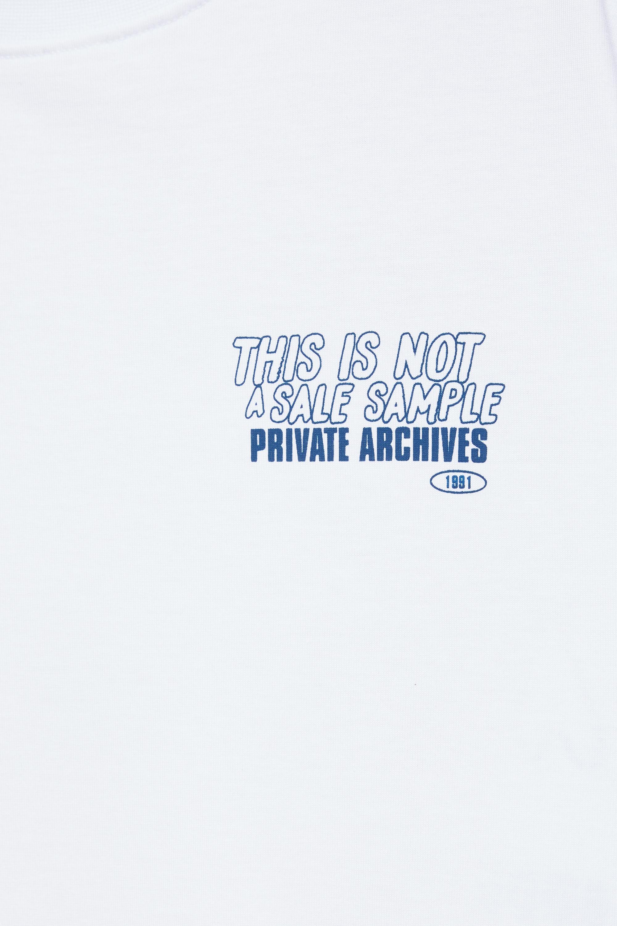 STWD Private Archives graphic T-shirt — White
