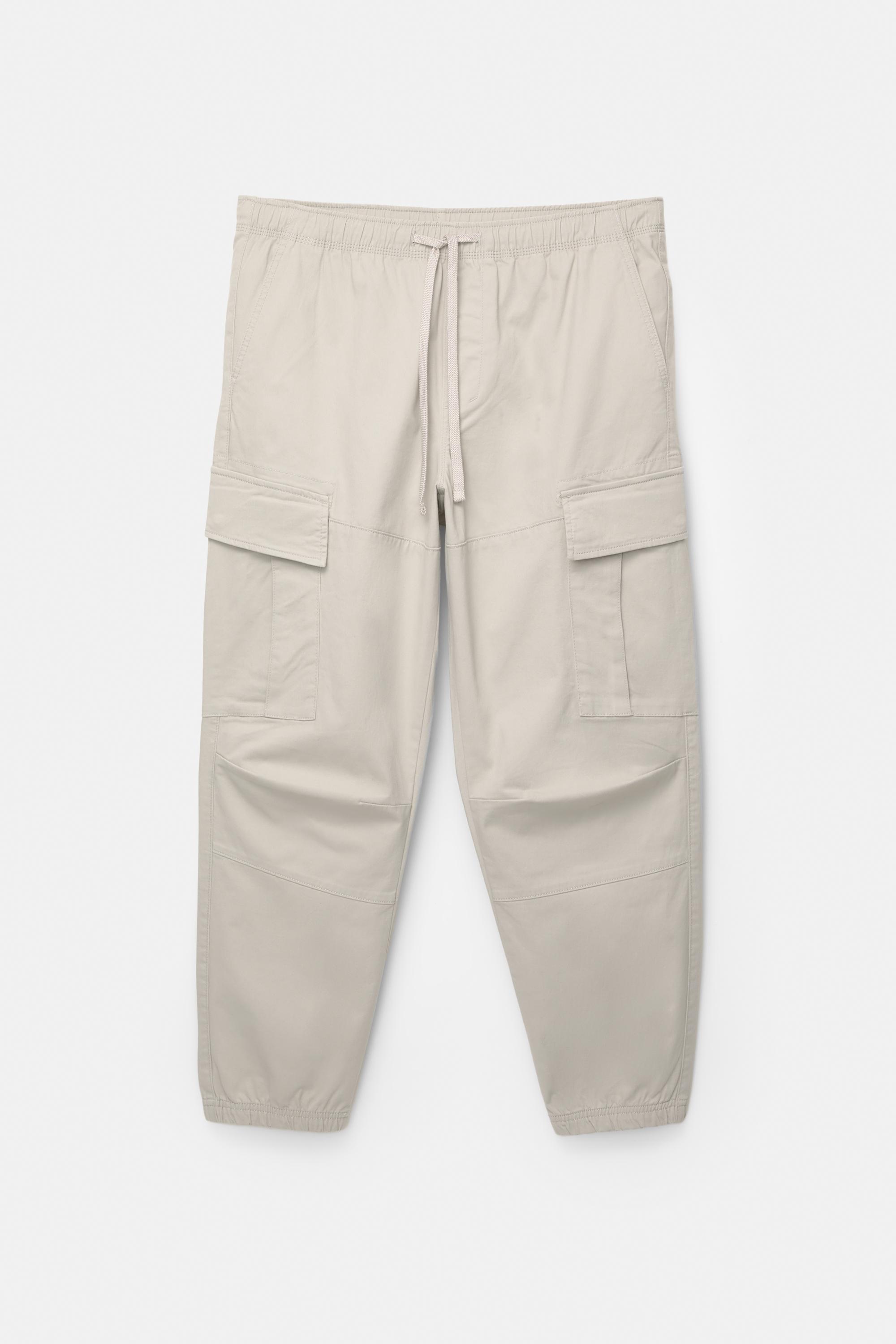 Cargo jogger trousers — Ice