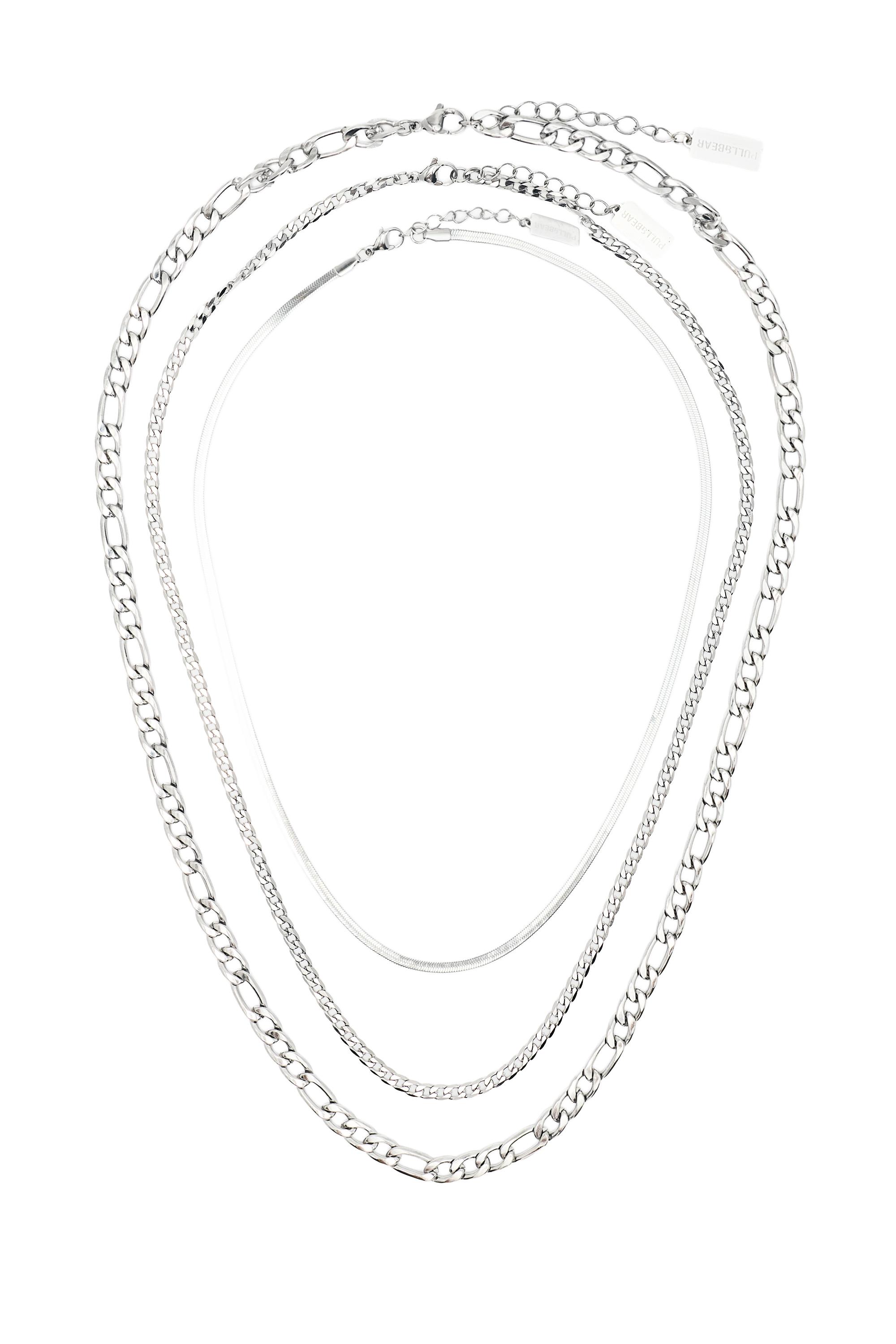 3-pack of chain necklaces — Others