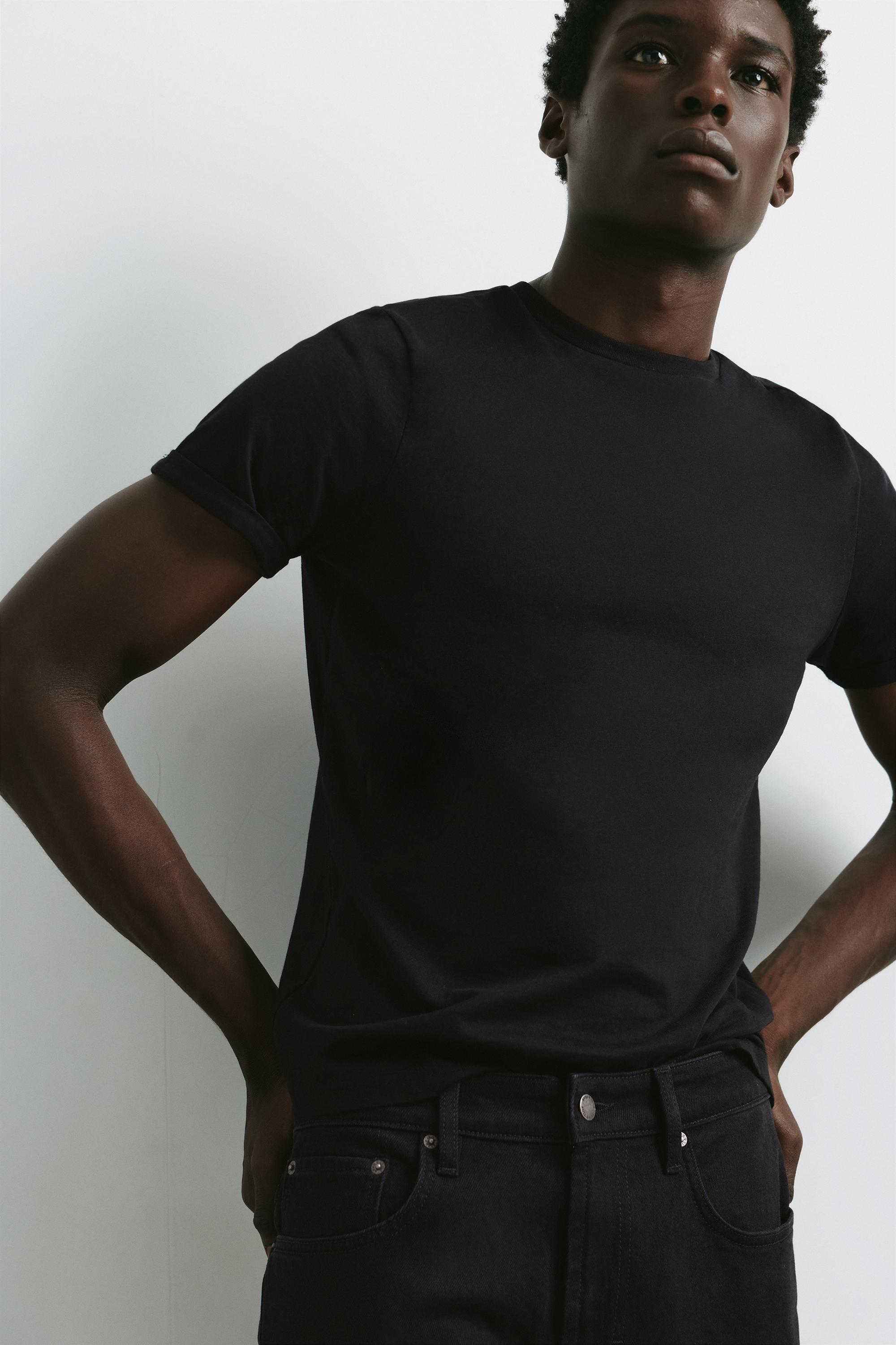 Slim fit jeans — Black