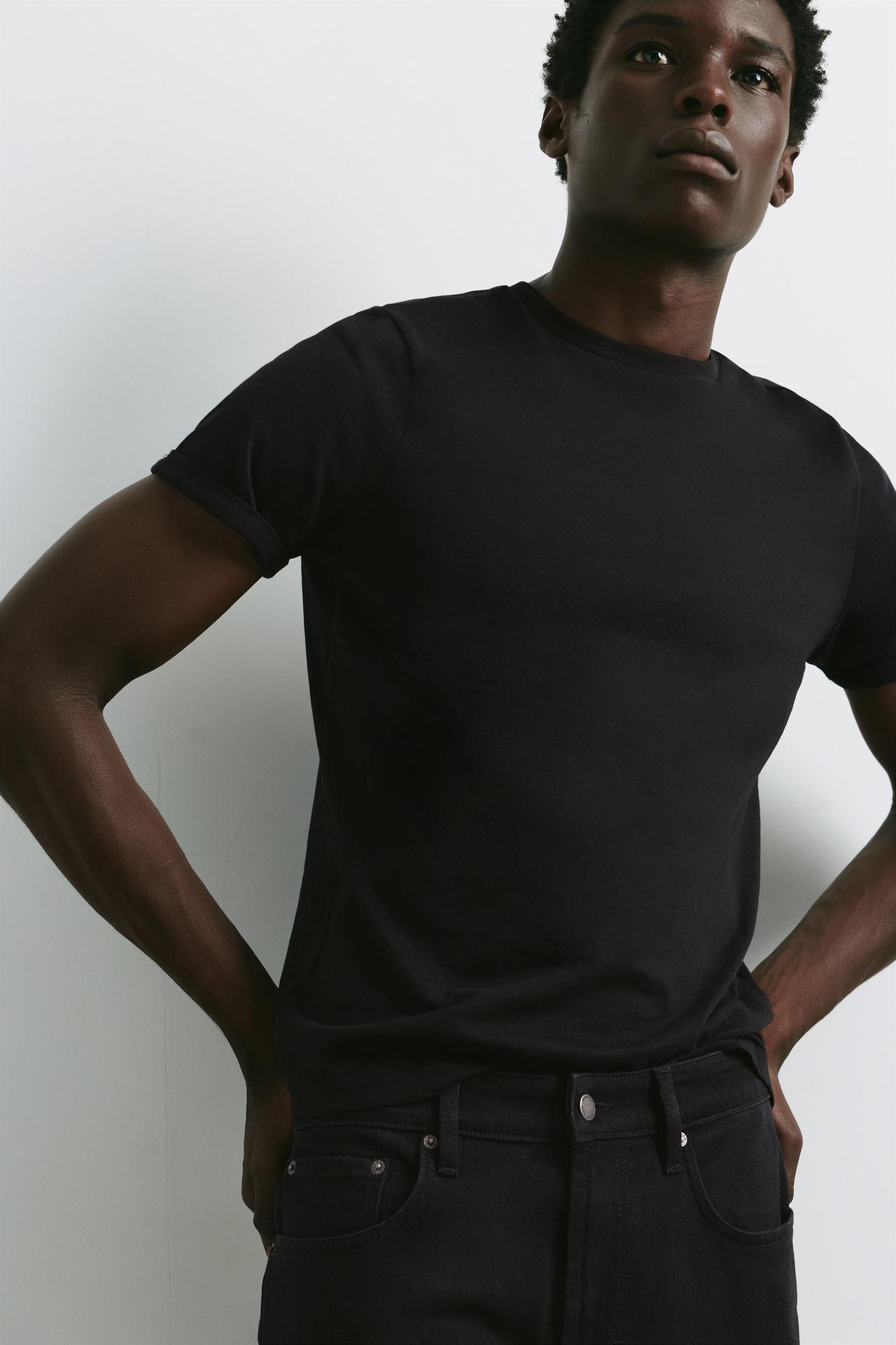 Slim fit jeans — Black