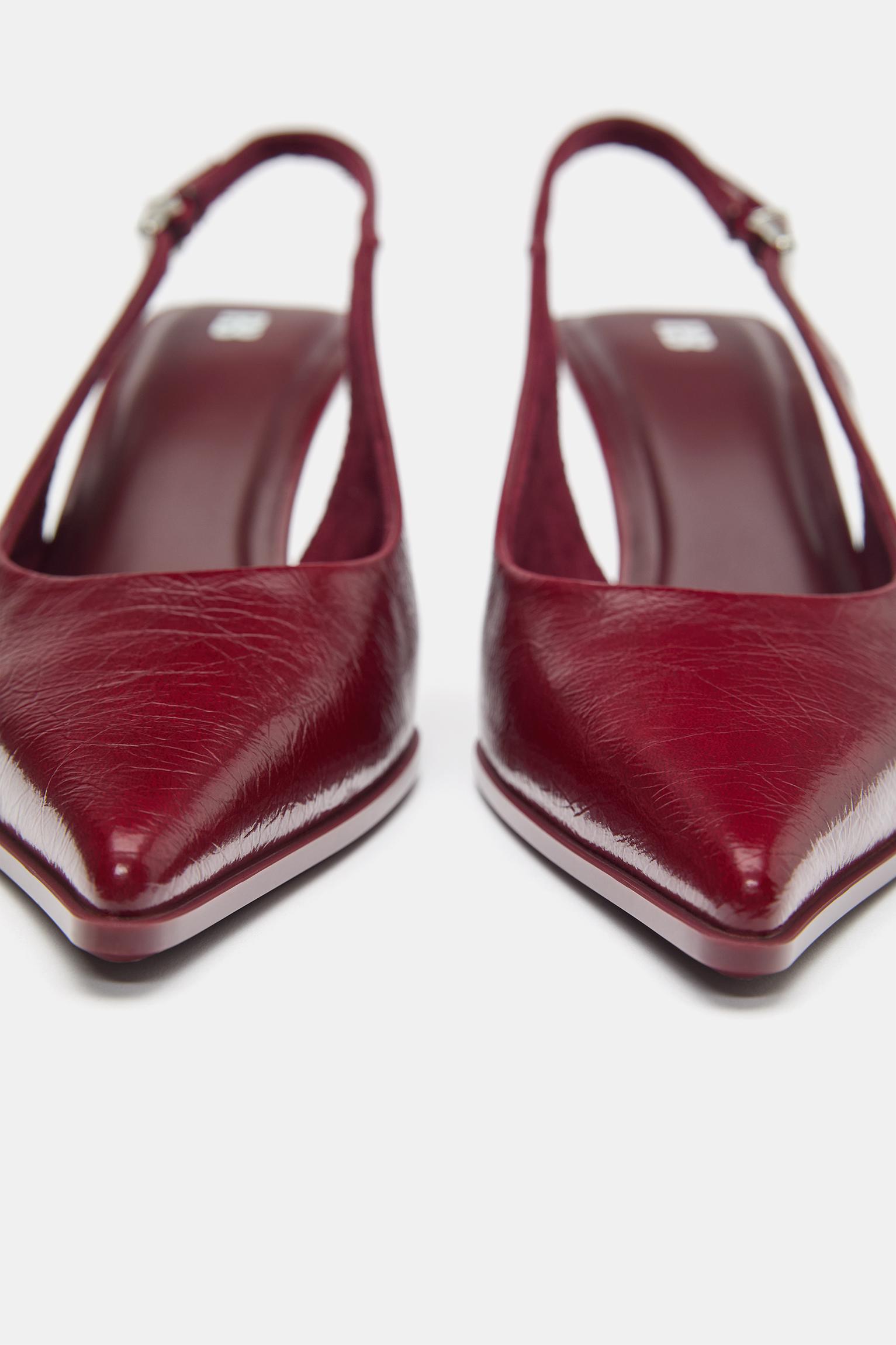 Rugan topuklu ayakkabı - Görsel 21