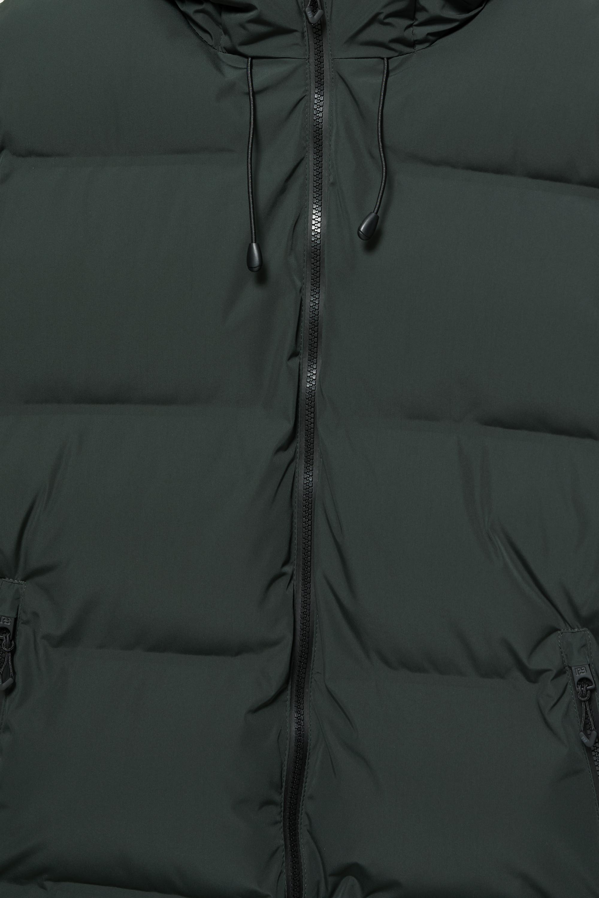 Heat-sealed quilted jacket with hood — Bottle