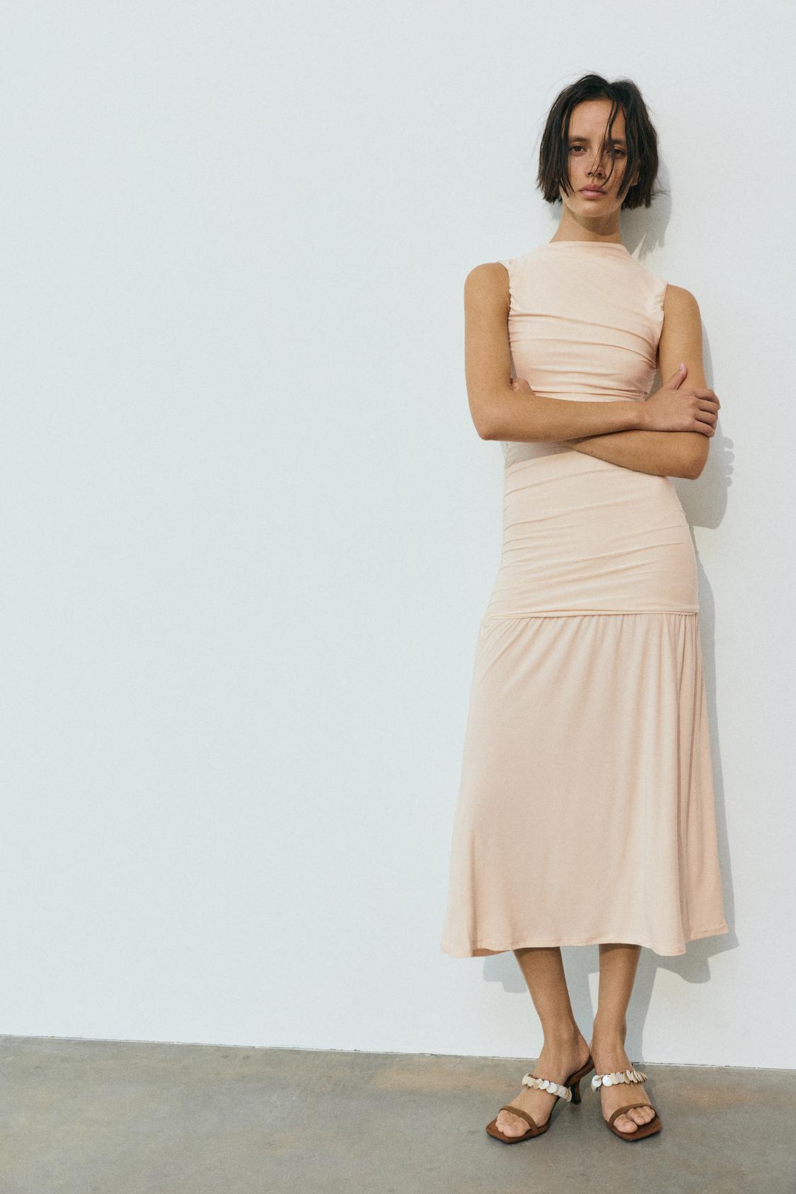 Heeled sandals with bead detail | Pull&Bear United States