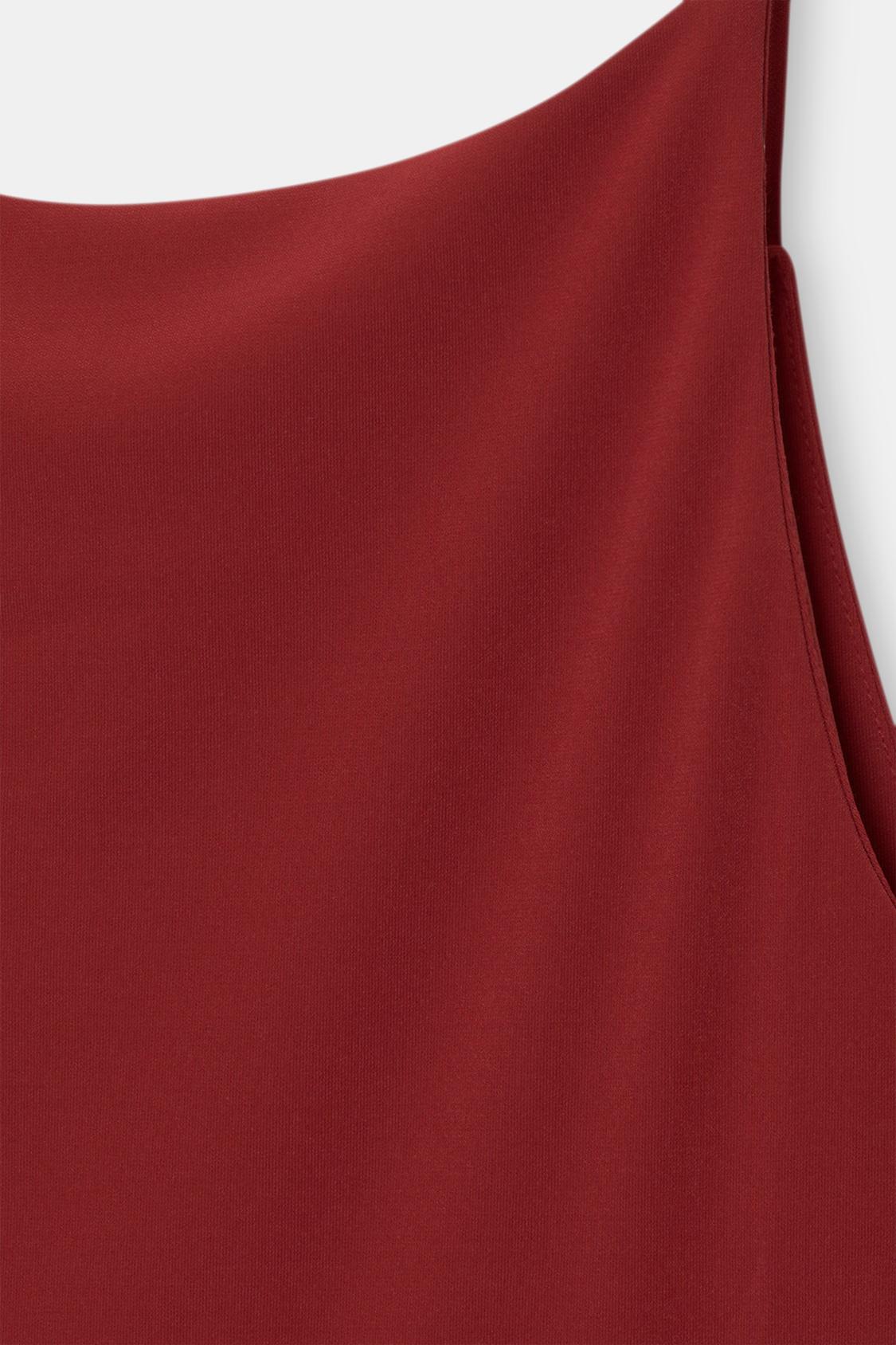 Strappy midi dress - pull&bear