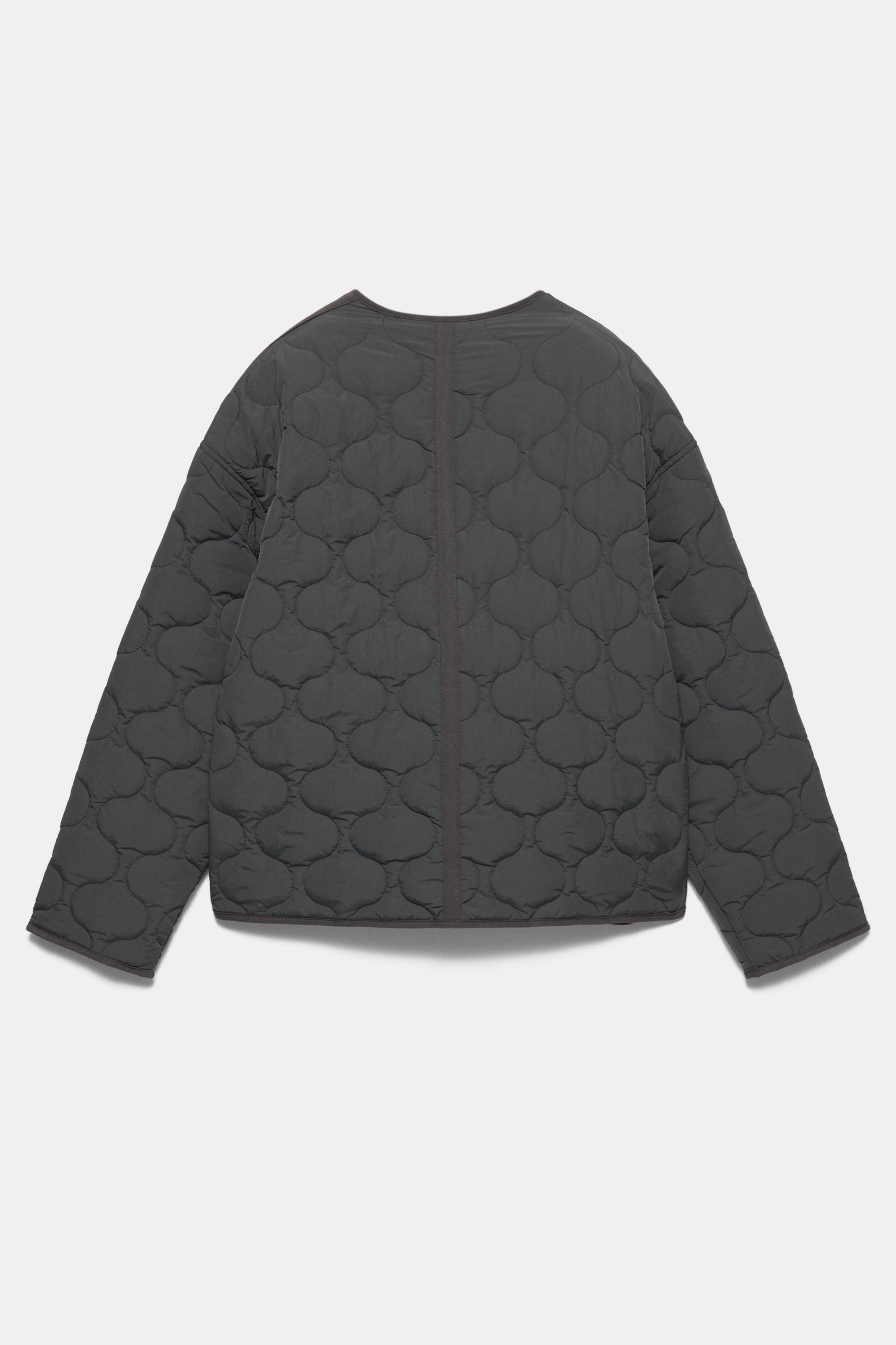 Lightweight padded jacket — Anthracite grey