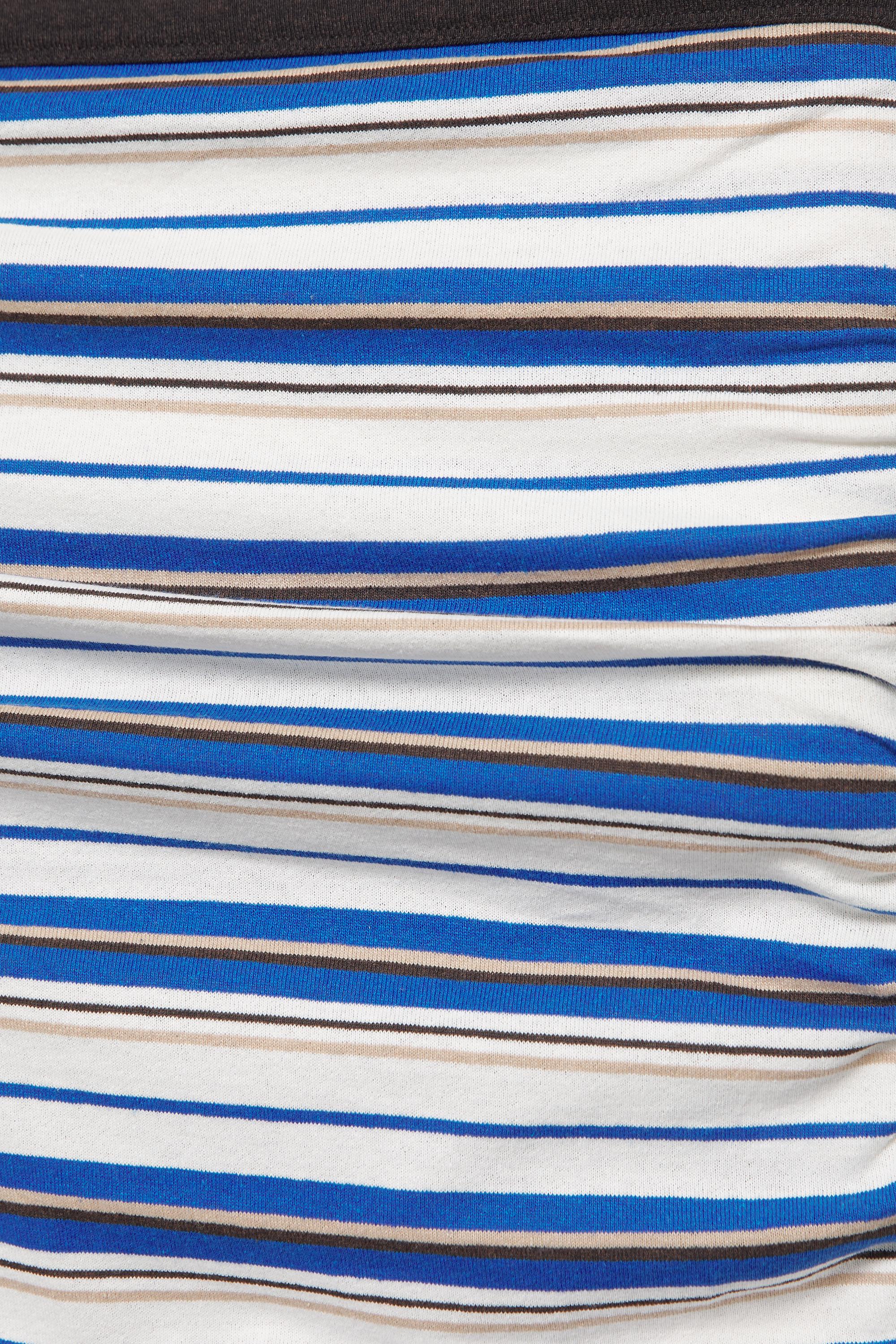 Striped bandeau top — Striped