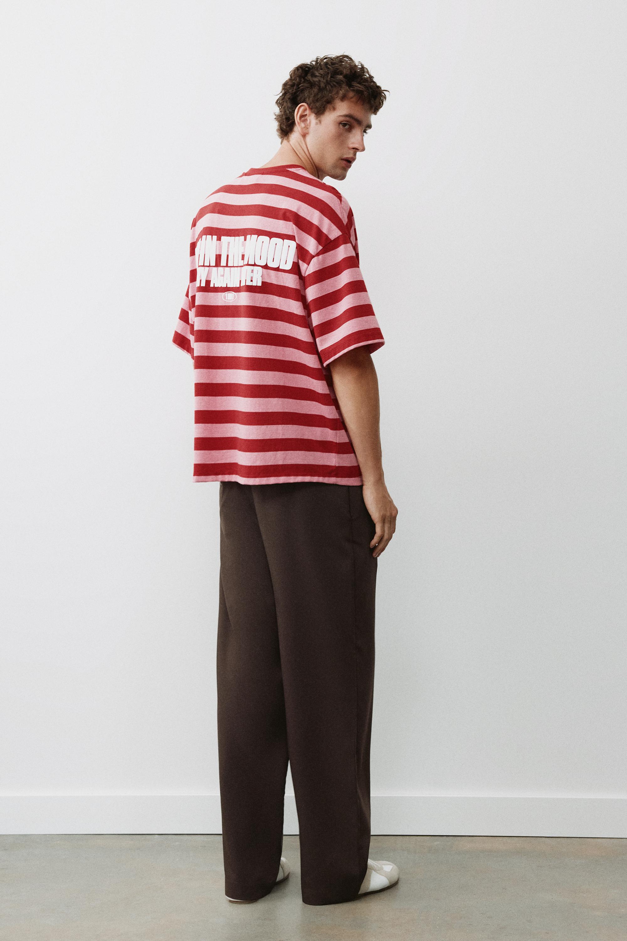 Tailored darted trousers — Brown