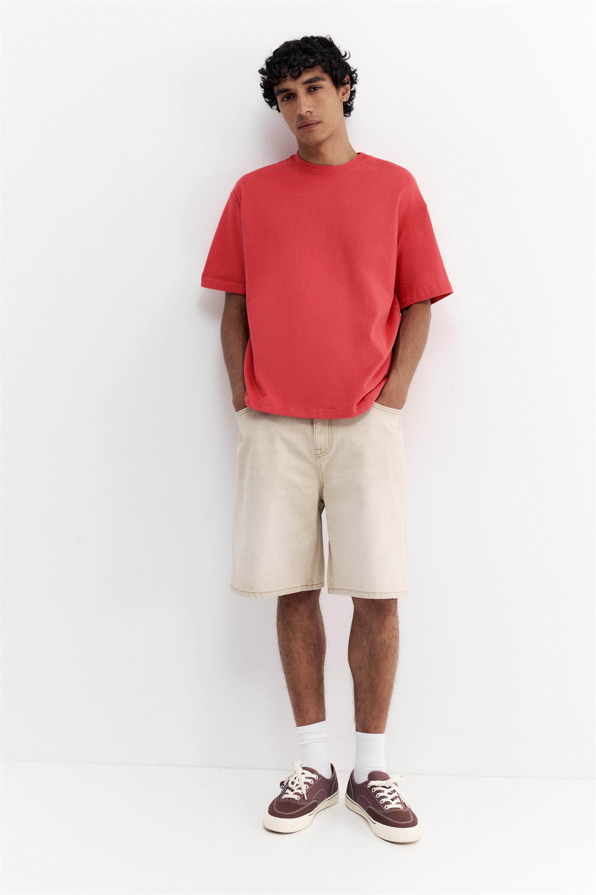 Premium short sleeve T-shirt — Red