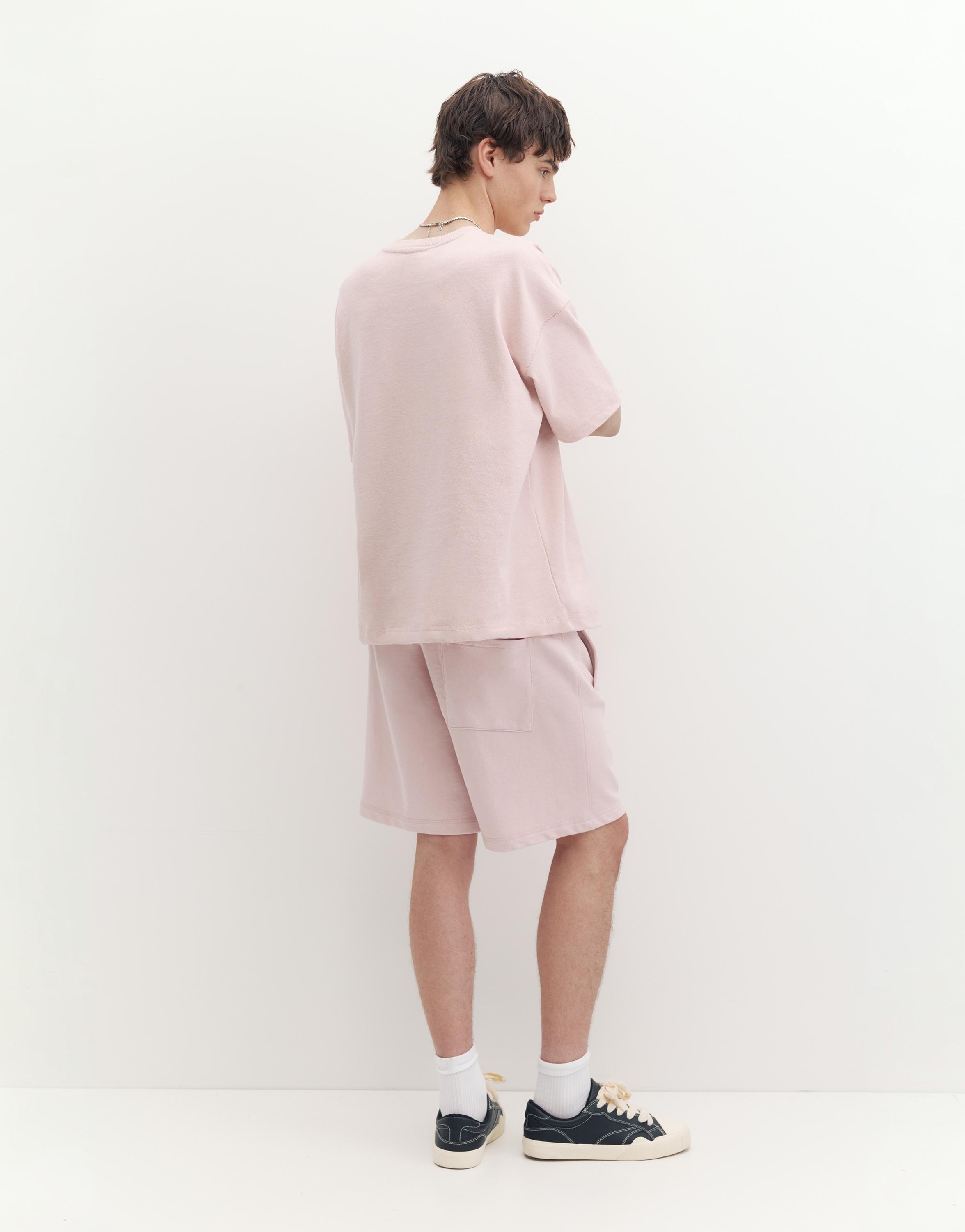 STWD jogger Bermuda shorts — Pink