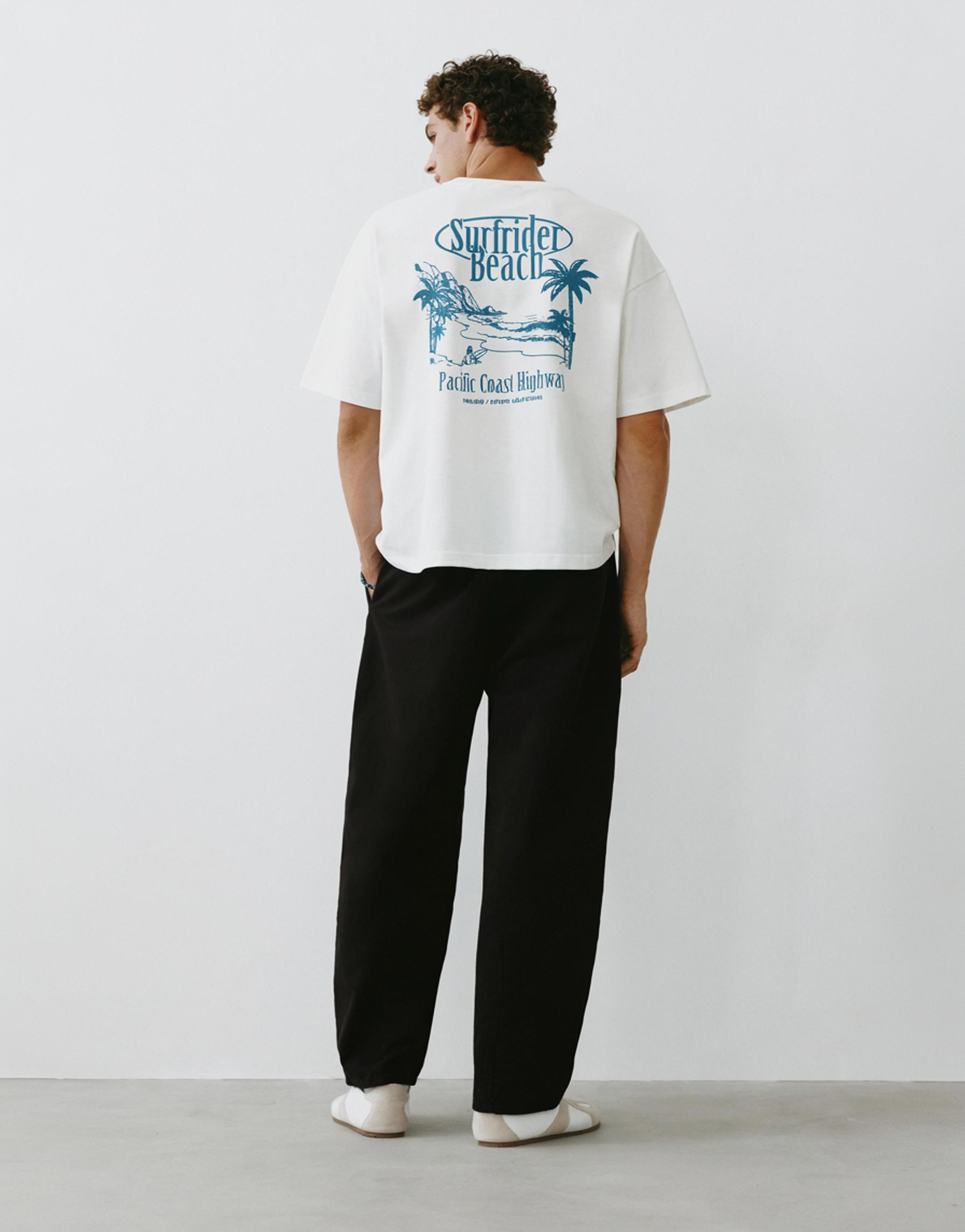 Surfrider Beach T-shirt — White