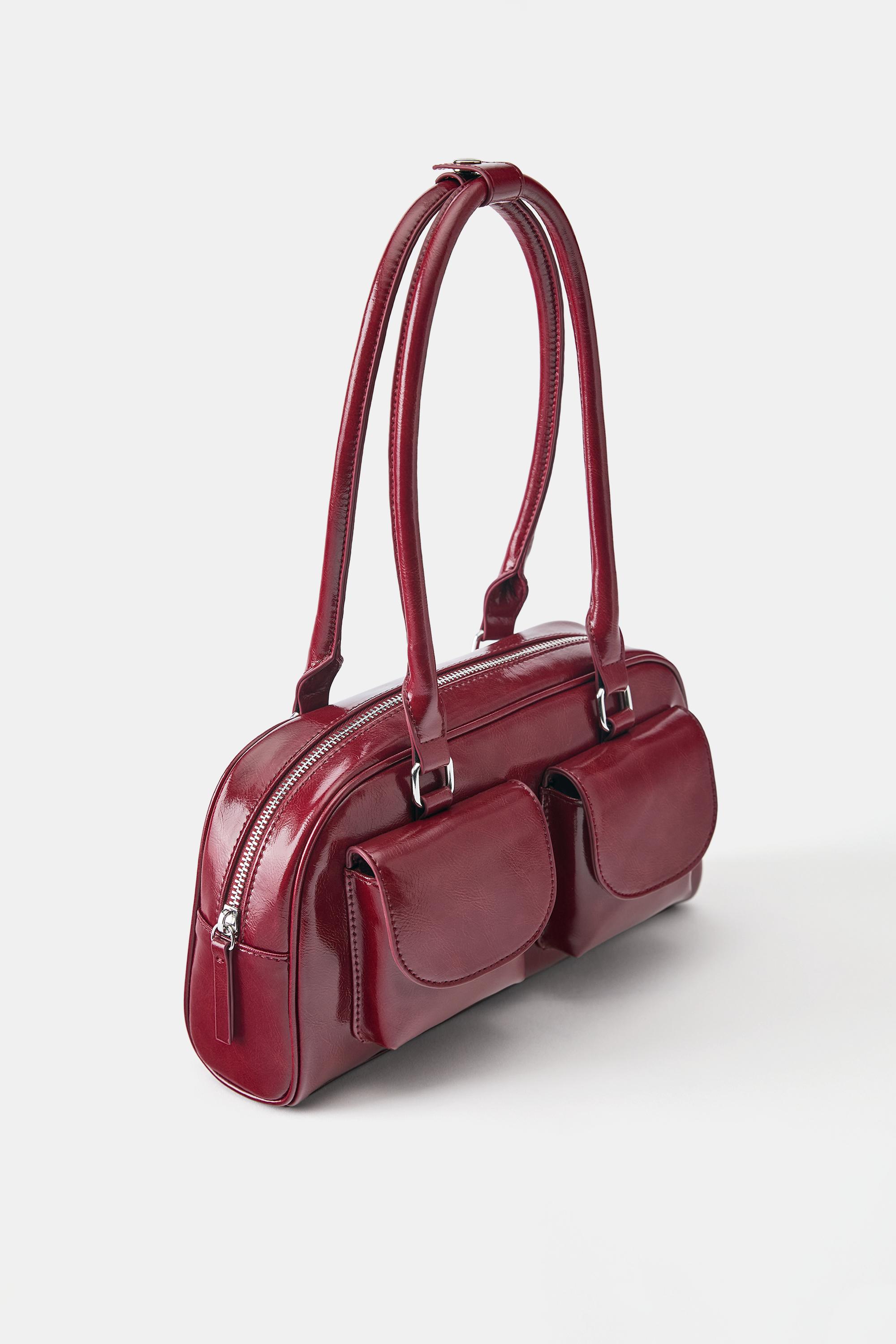 Multipocket shoulder bag — Red