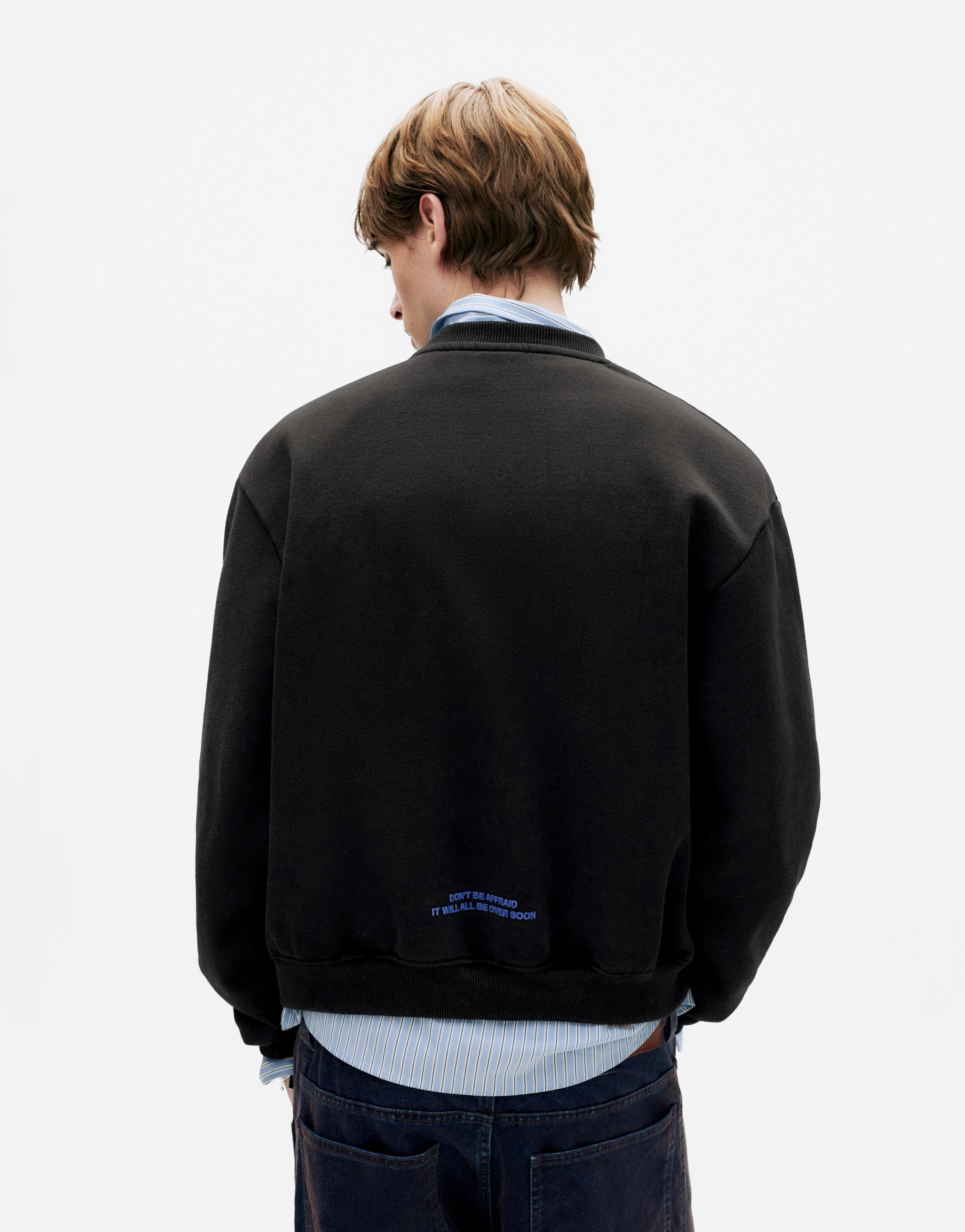 Stranger Things sweatshirt — Dark grey