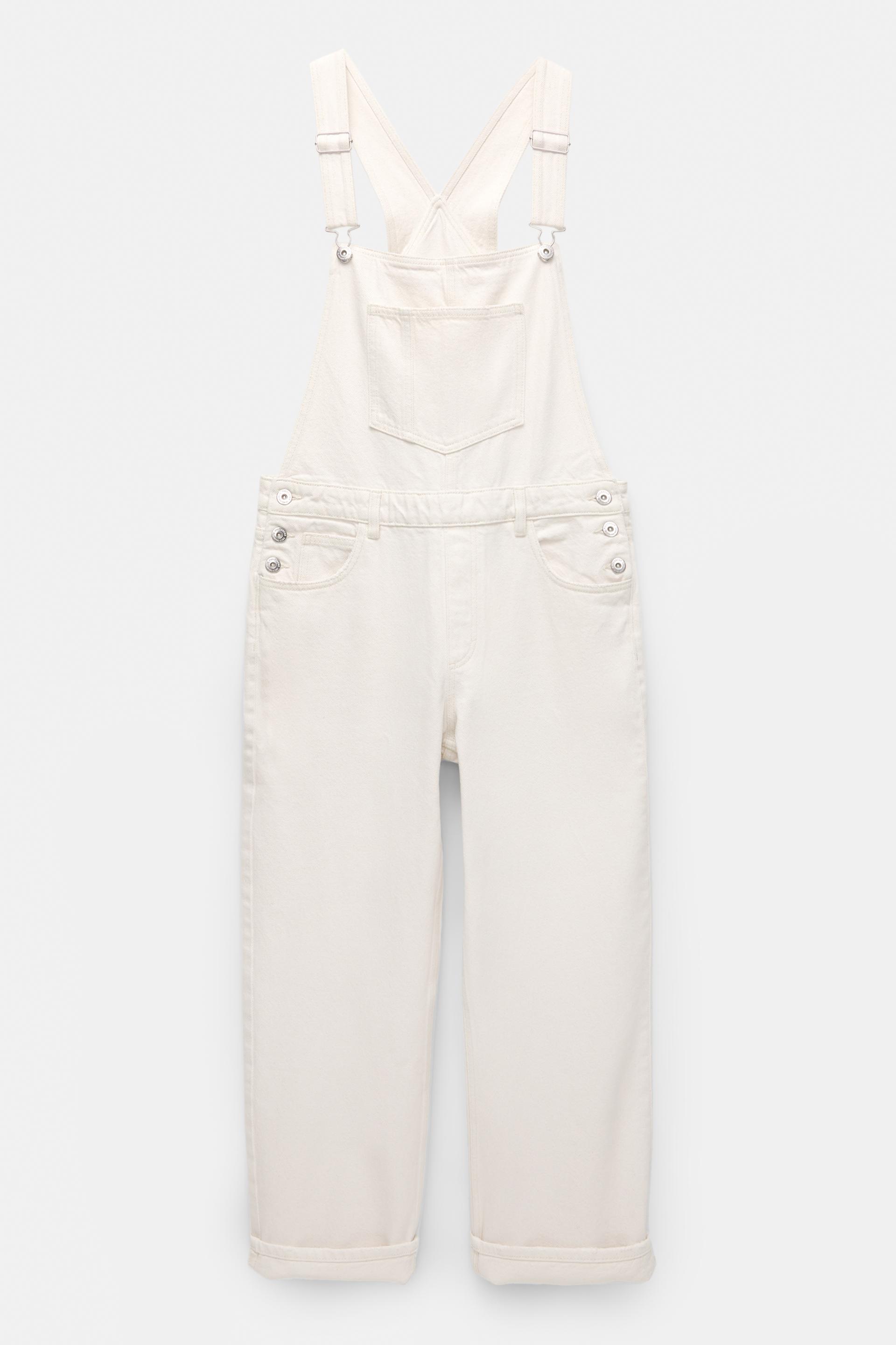 Denim Dungarees Pull And Bear Mono Vaquero Peto Vaquero Largo