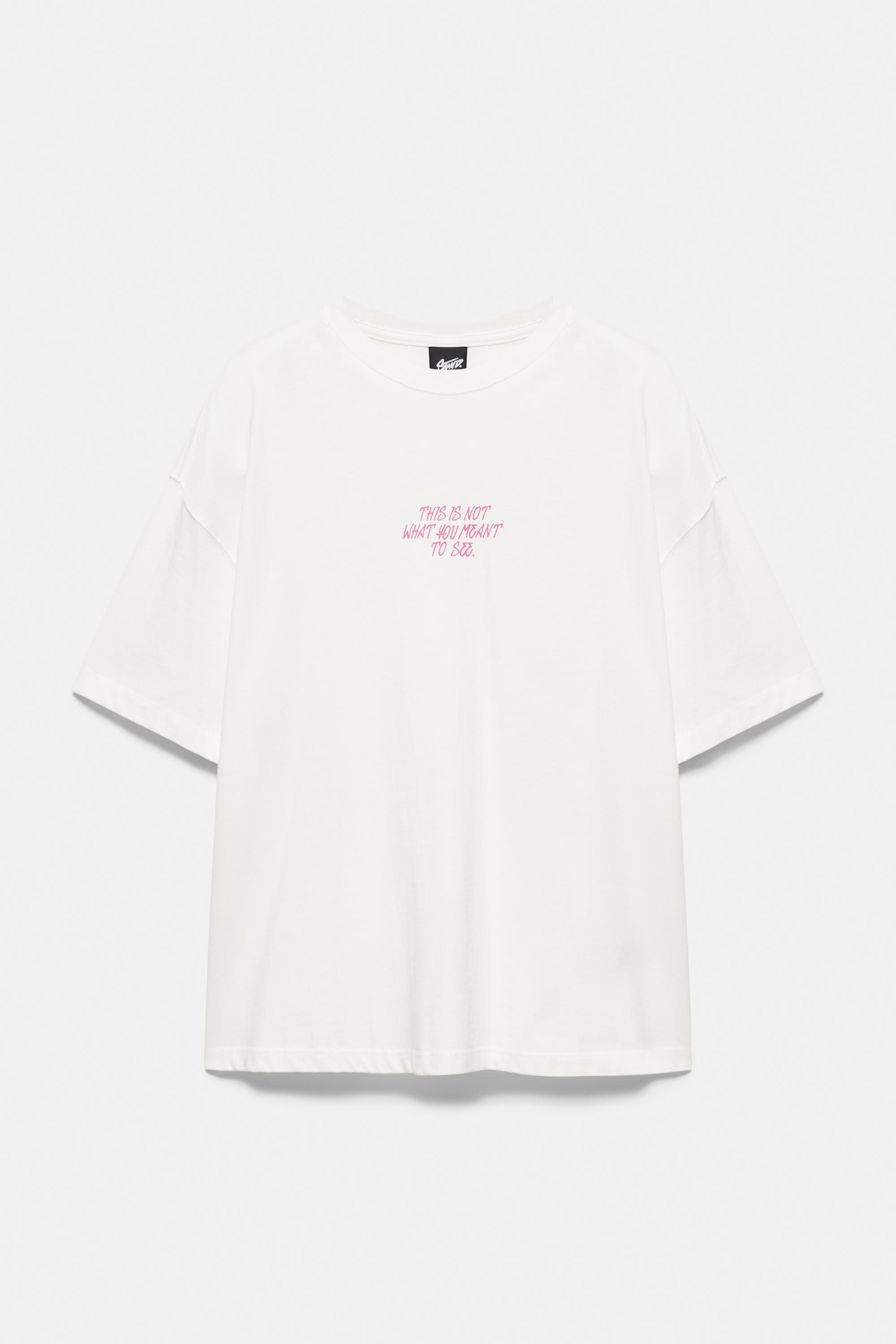 STWD graphic boxy T-shirt — White