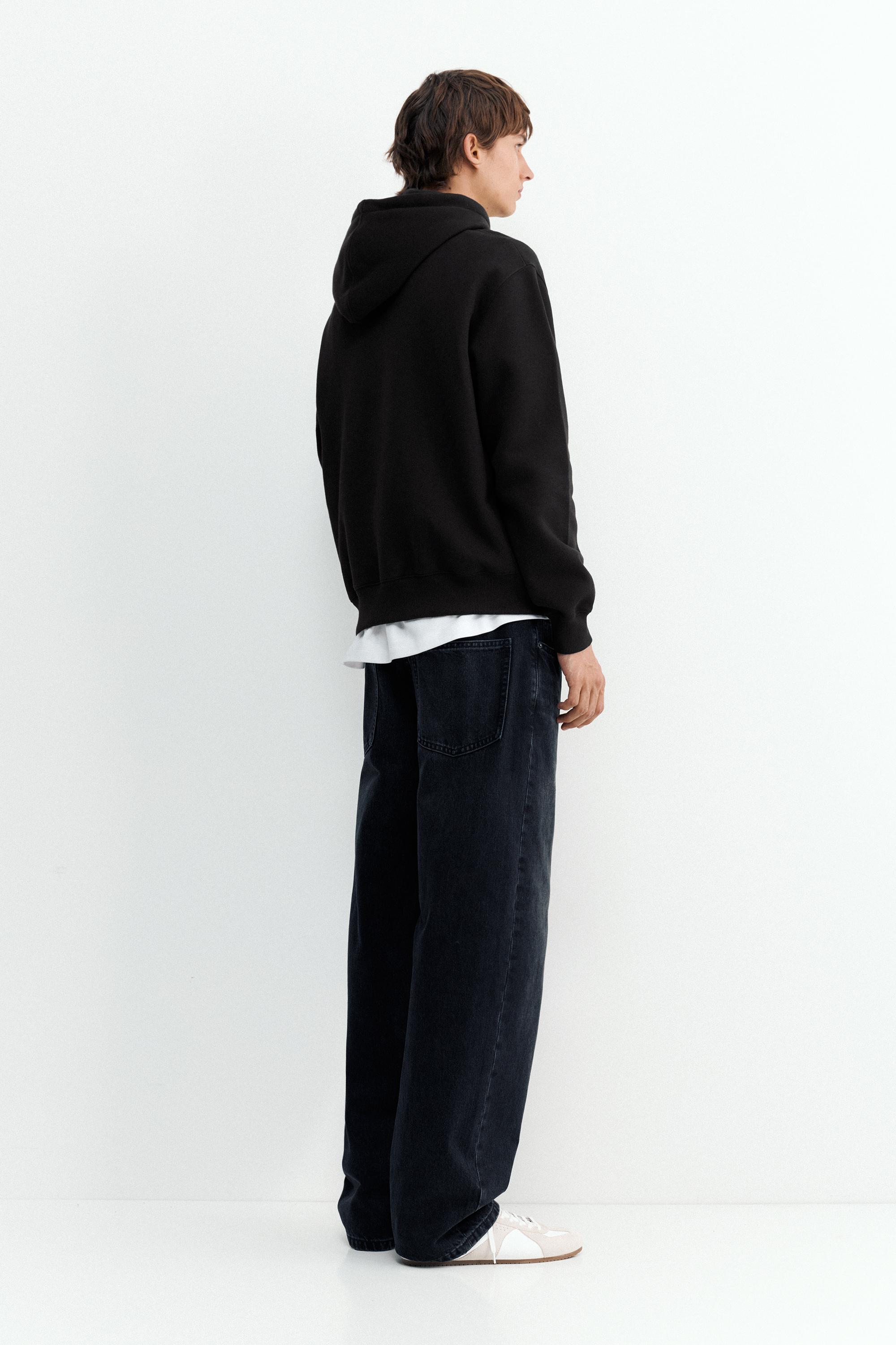 Basic hoodie — Black