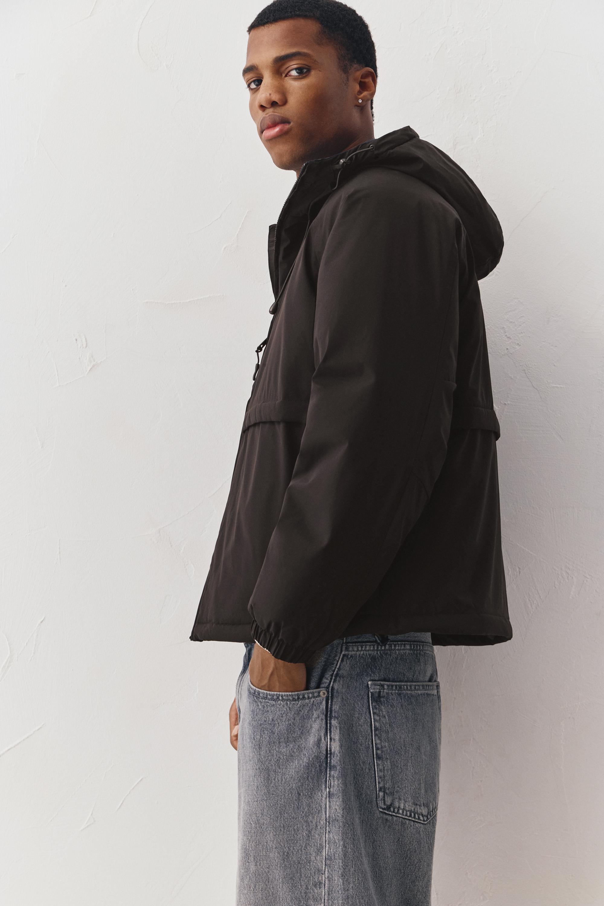 Dik yaka şişme mont - Görsel 39