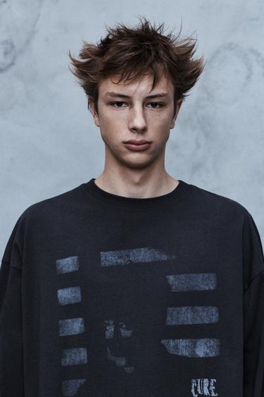 The Cure long sleeve T-shirt — Dark anthracite 4