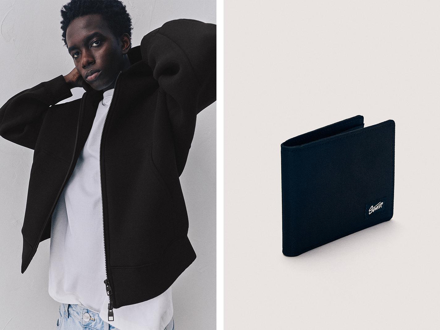 Nylon STWD wallet — Black