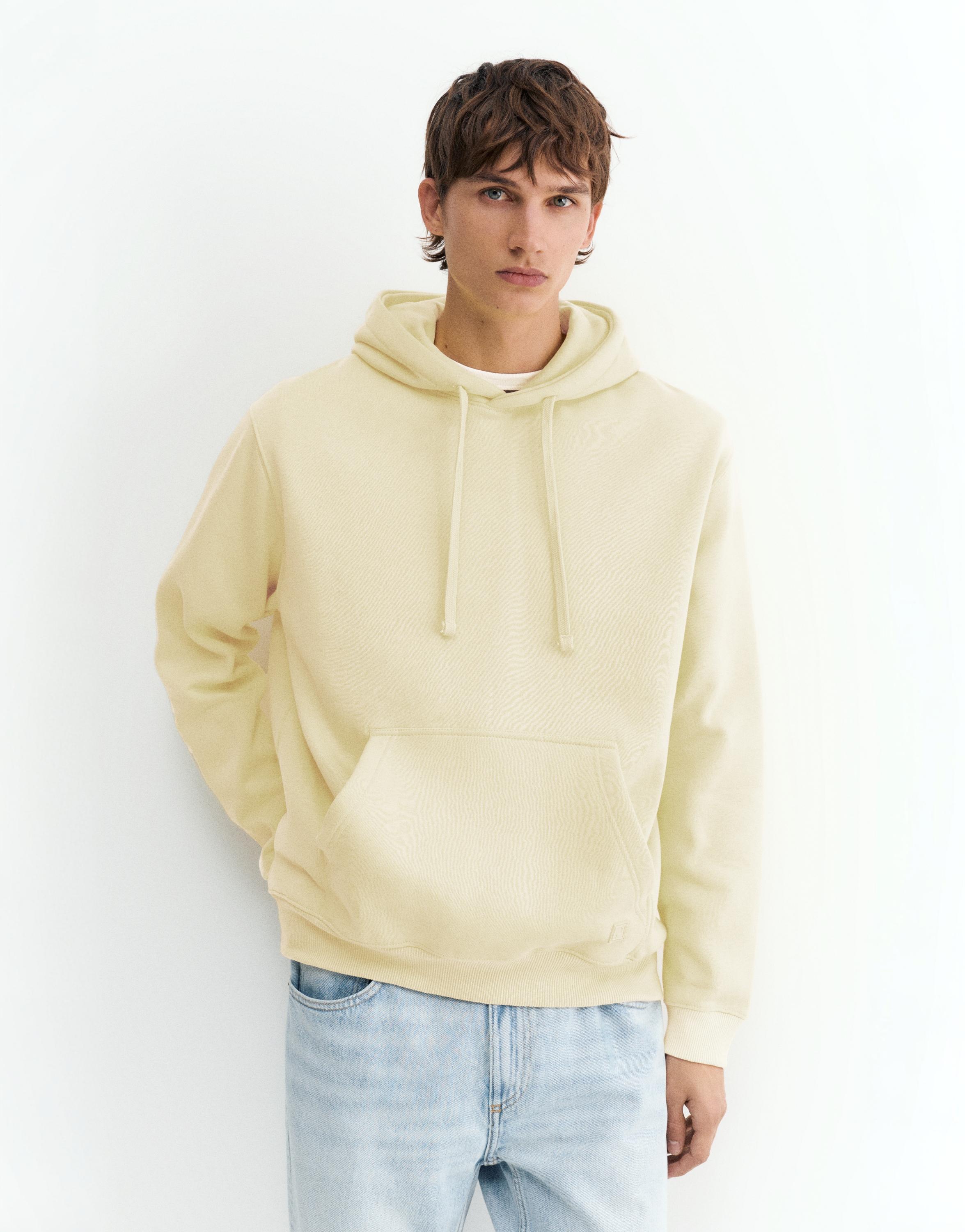 Basic hoodie — Yellow