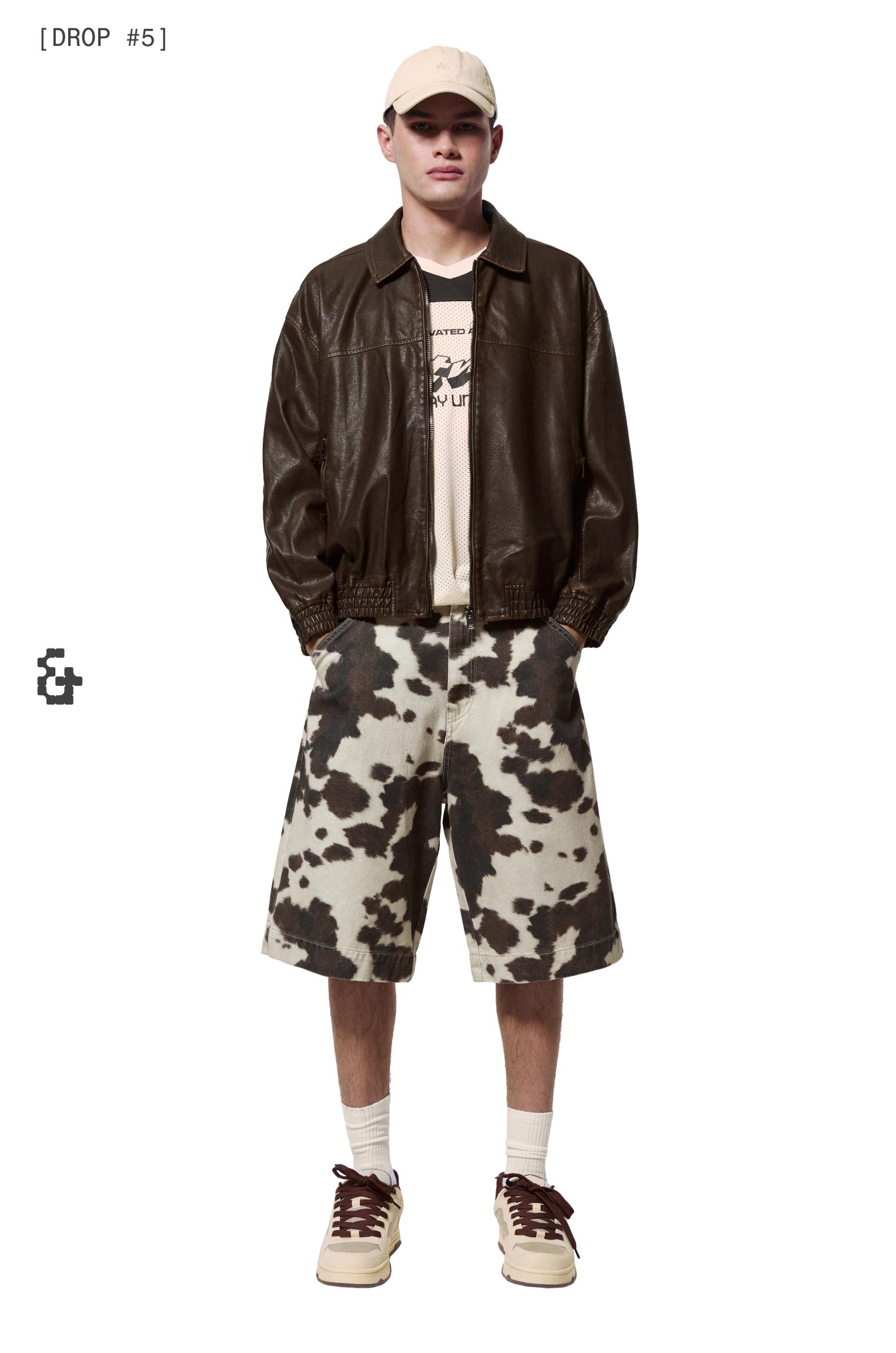 Suni Deri Baba Kesim Ceket - Görsel 114