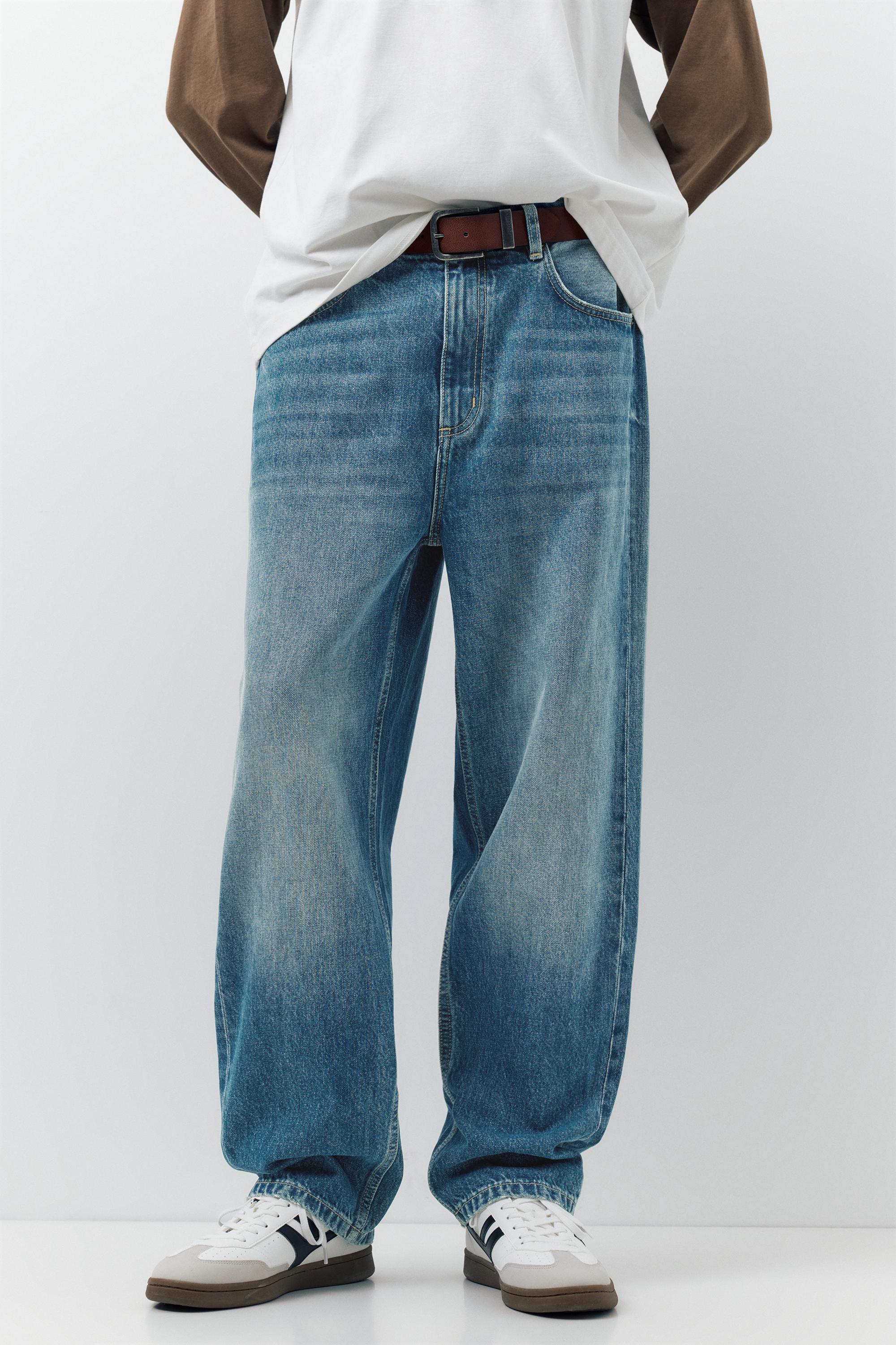 Baggy jeans — Medium blue