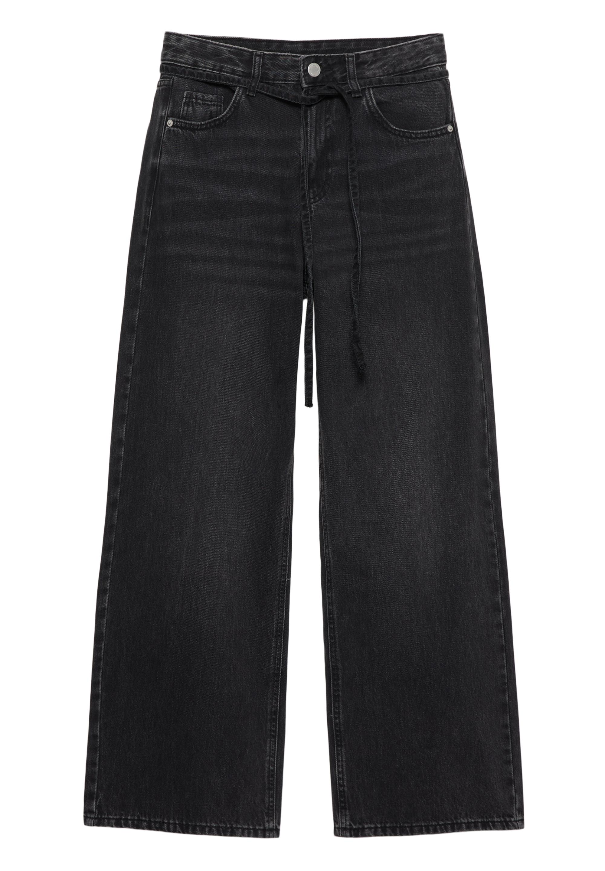 Baggy jeans with drawstring