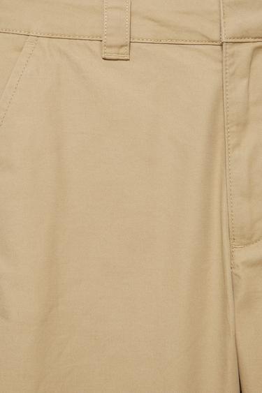 Balloon chino trousers — Sand 6