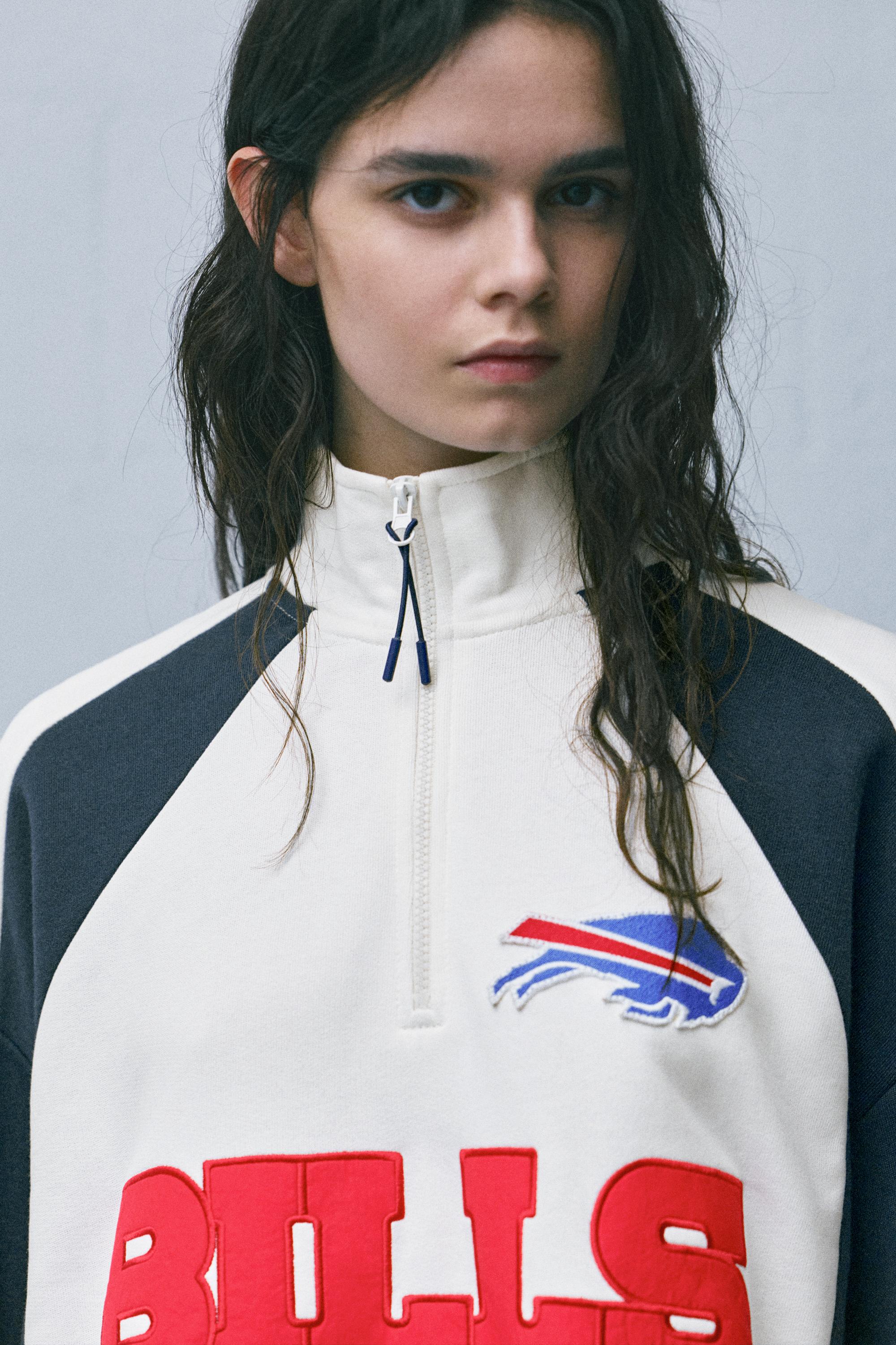 Fermuarlı NFL Bills sweatshirt - Görsel 5